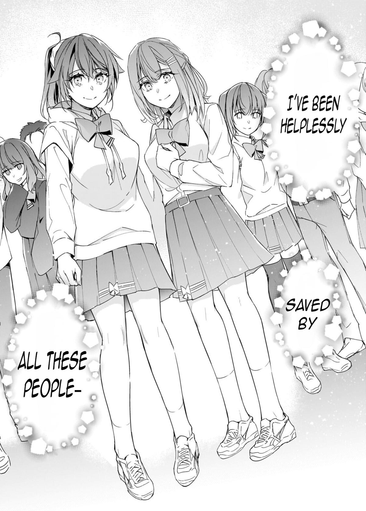 Ore ni Trauma wo Ataeta Joshi-tachi ga Chirachira Mitekuru kedo, Zannen desu ga Teokure desu Chapter 28.3 page 13 - 