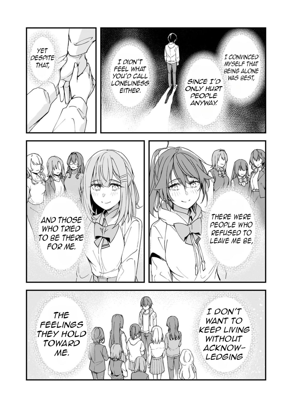 Ore ni Trauma wo Ataeta Joshi-tachi ga Chirachira Mitekuru kedo, Zannen desu ga Teokure desu Chapter 28.3 page 4 - 