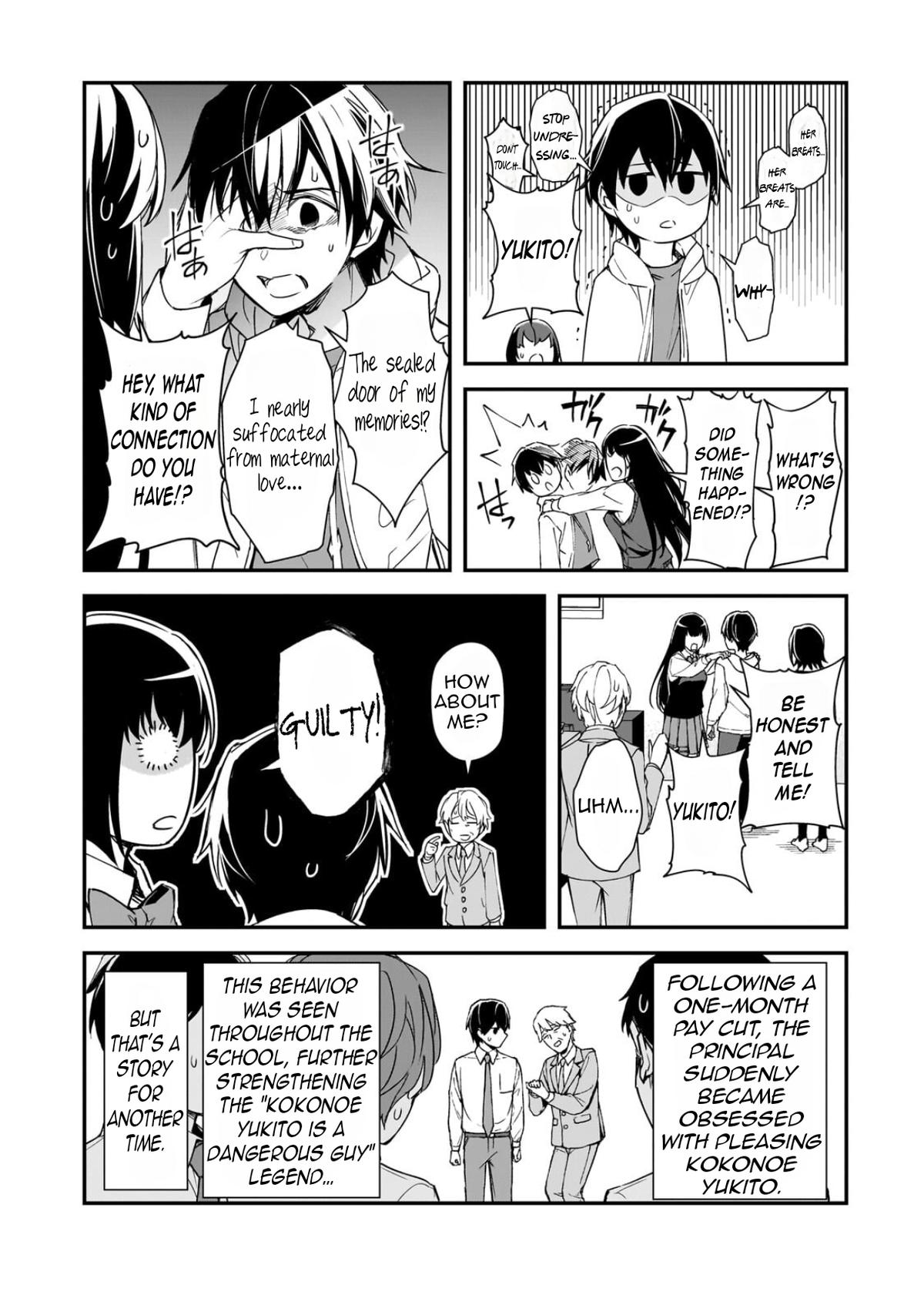Ore ni Trauma wo Ataeta Joshi-tachi ga Chirachira Mitekuru kedo, Zannen desu ga Teokure desu Chapter 28.3 page 8 - 