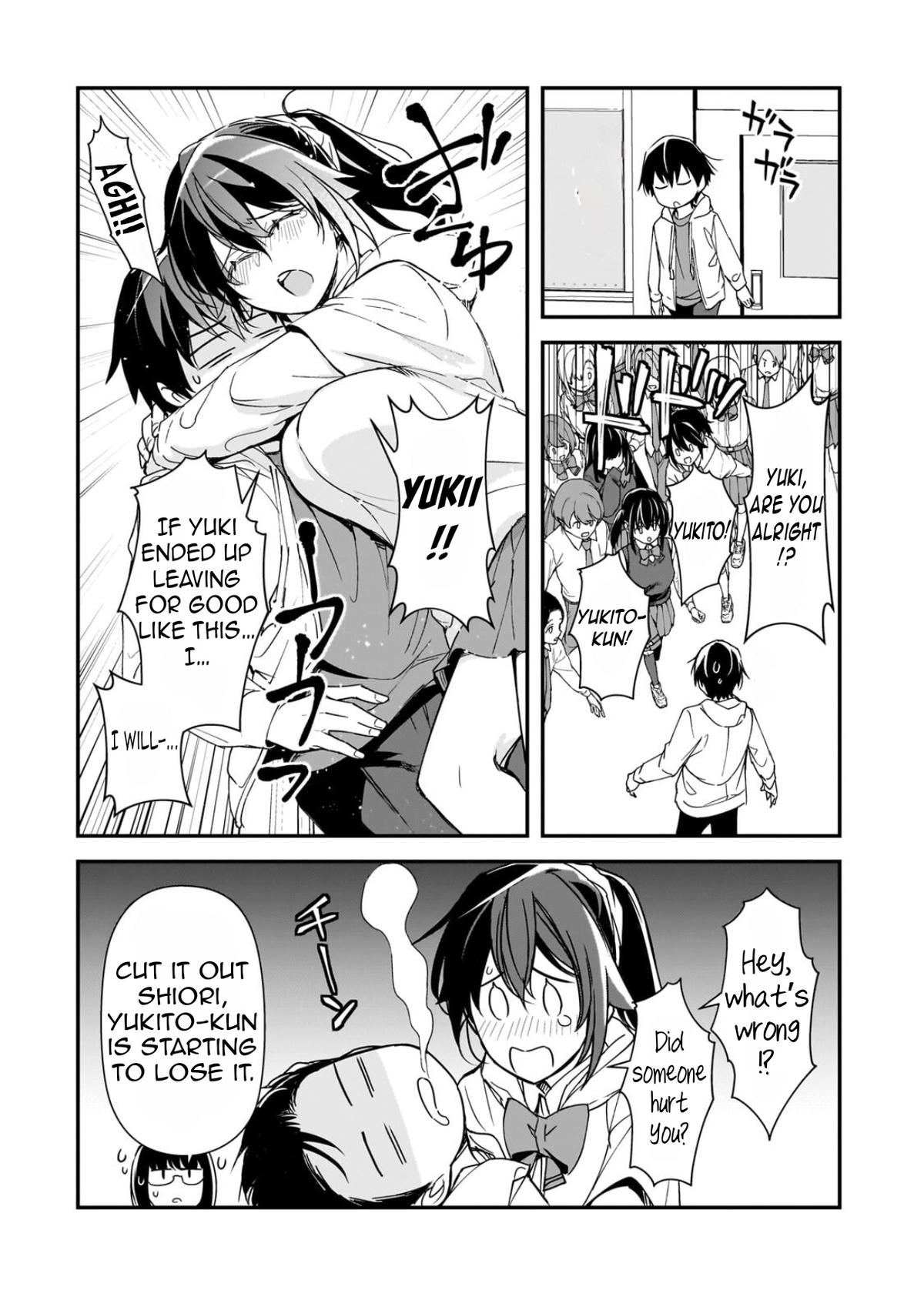 Ore ni Trauma wo Ataeta Joshi-tachi ga Chirachira Mitekuru kedo, Zannen desu ga Teokure desu Chapter 28.3 page 9 - 