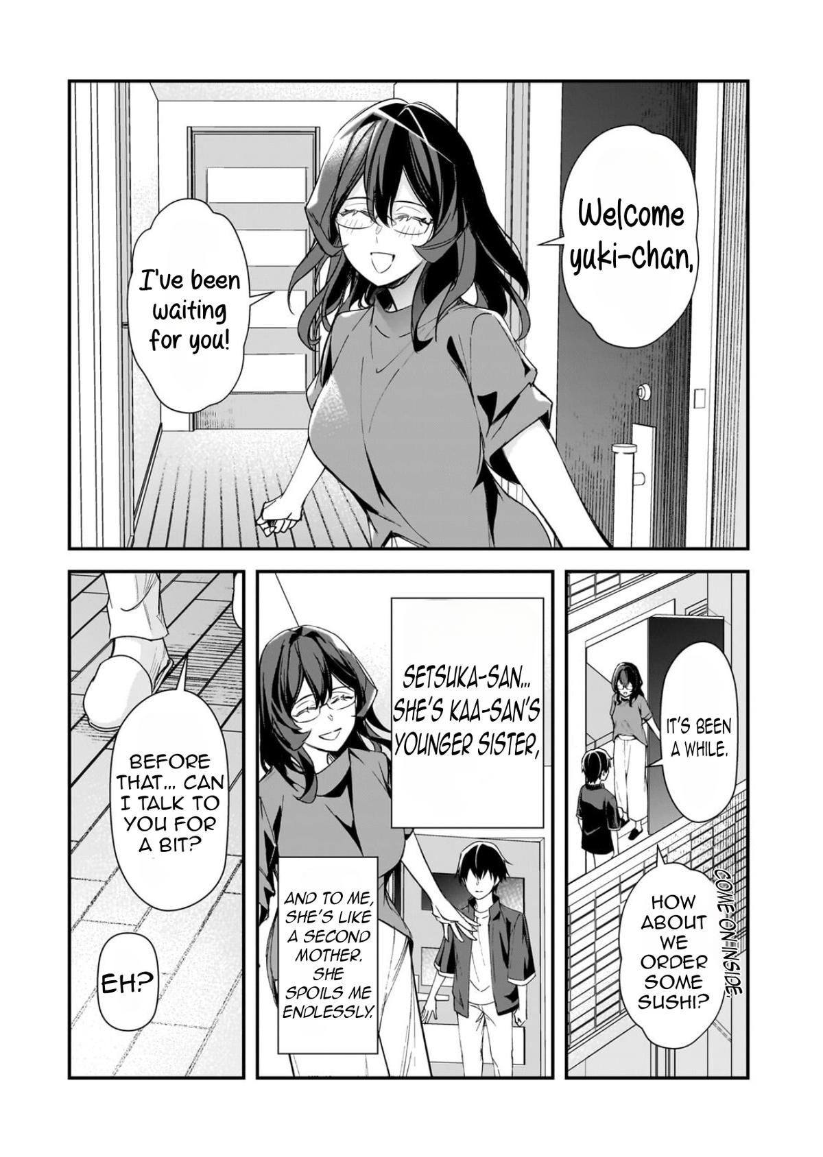 Ore ni Trauma wo Ataeta Joshi-tachi ga Chirachira Mitekuru kedo, Zannen desu ga Teokure desu Chapter 29.2 page 4 - 