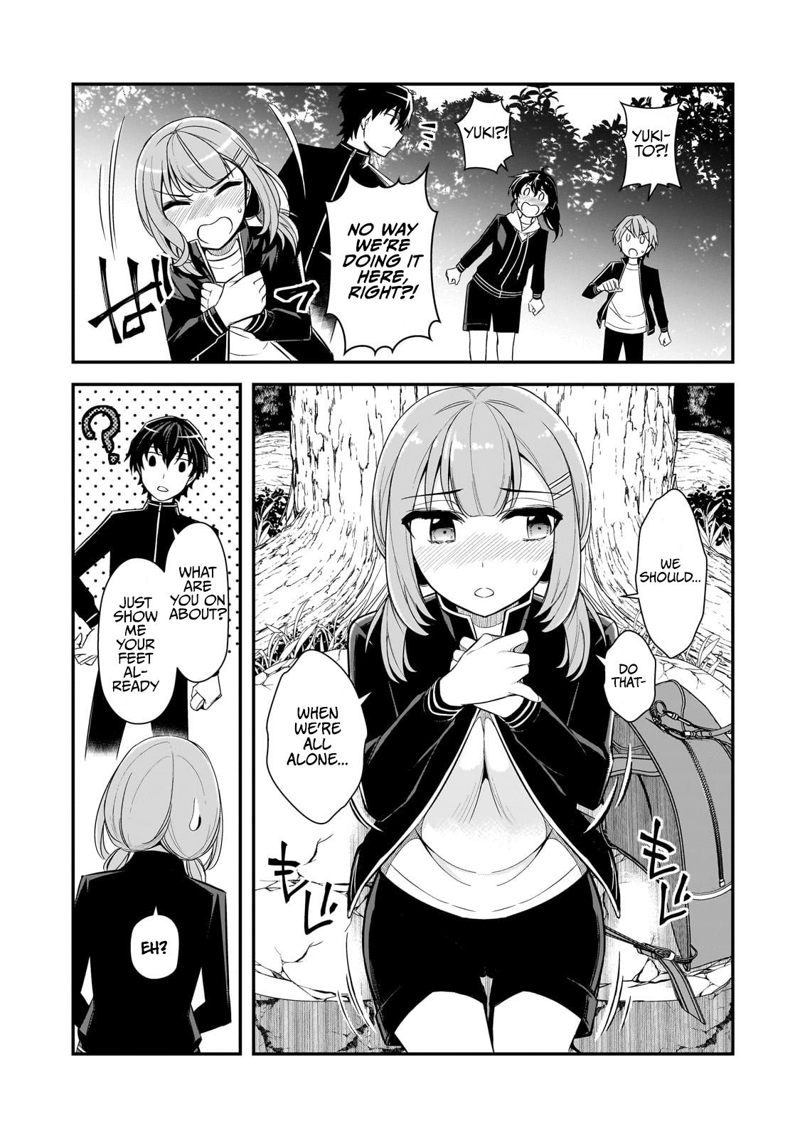 Ore ni Trauma wo Ataeta Joshi-tachi ga Chirachira Mitekuru kedo, Zannen desu ga Teokure desu Chapter 3 page 9 - 