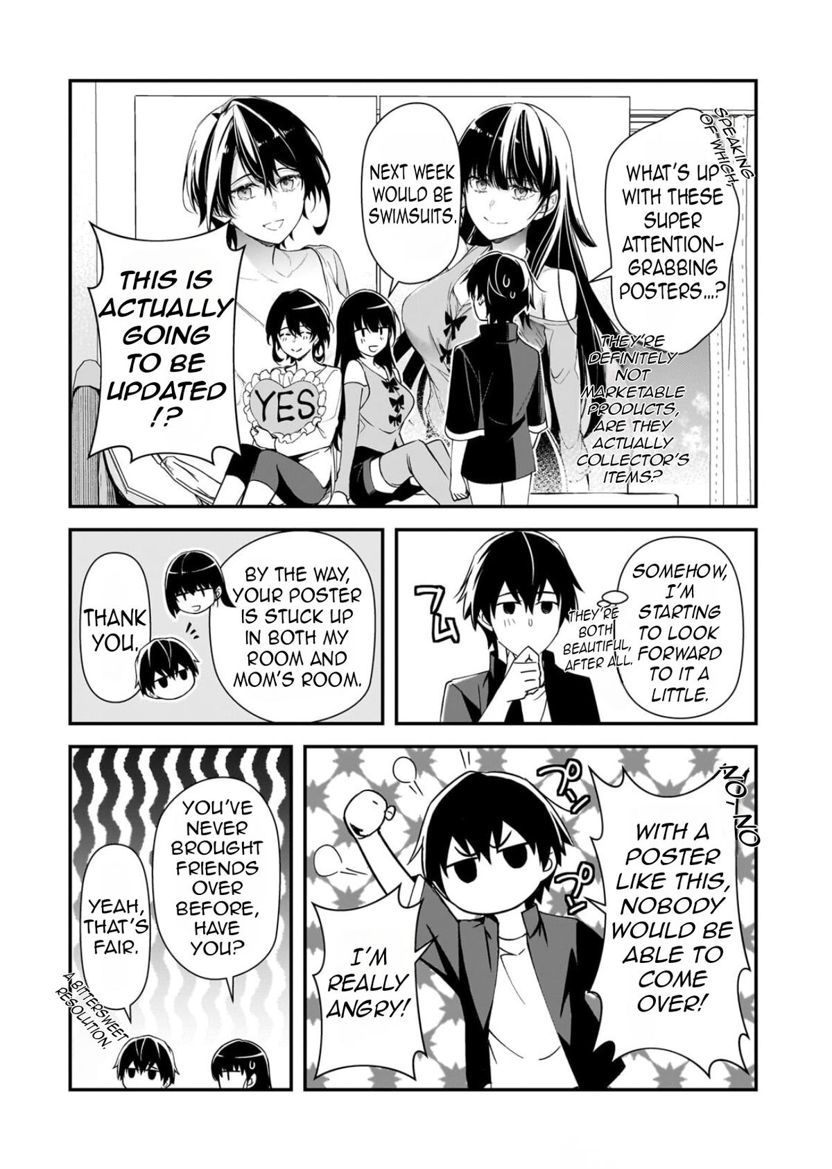 Ore ni Trauma wo Ataeta Joshi-tachi ga Chirachira Mitekuru kedo, Zannen desu ga Teokure desu Chapter 30.1 page 11 - 