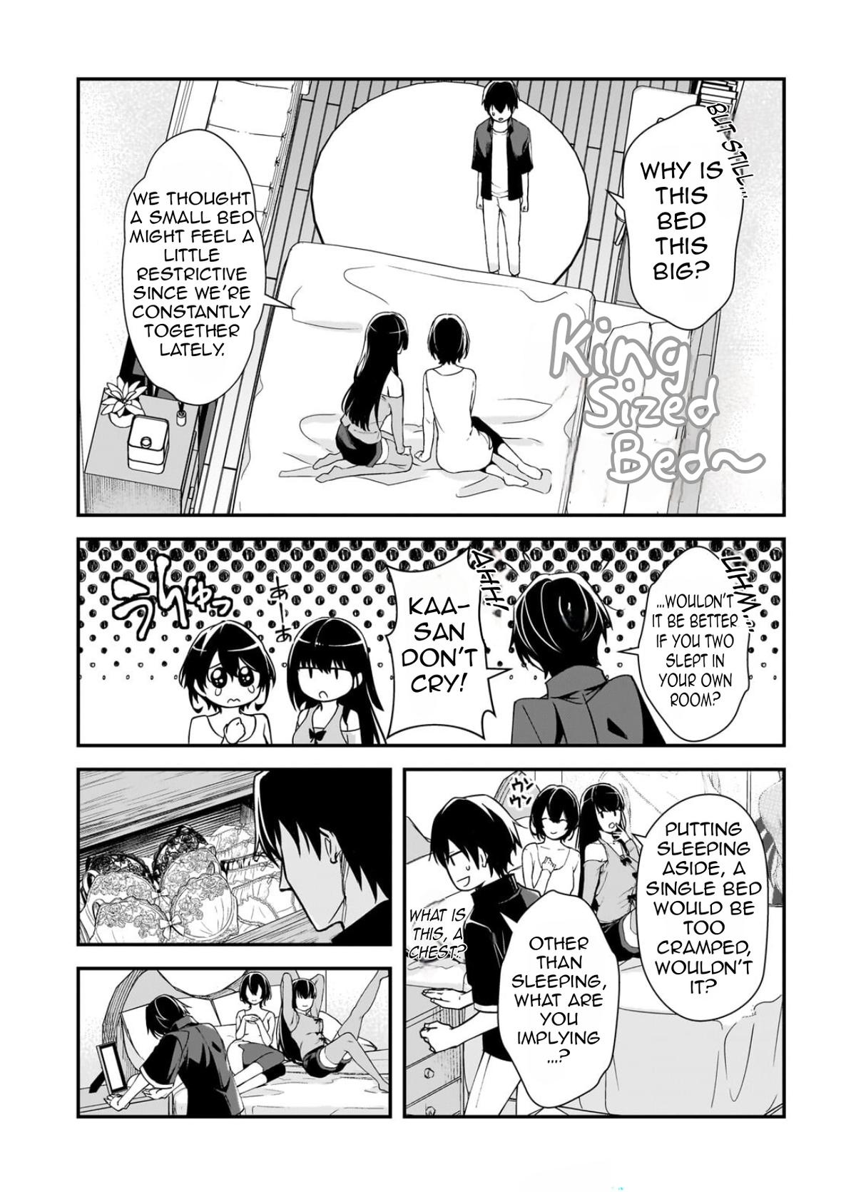 Ore ni Trauma wo Ataeta Joshi-tachi ga Chirachira Mitekuru kedo, Zannen desu ga Teokure desu Chapter 30.1 page 8 - 