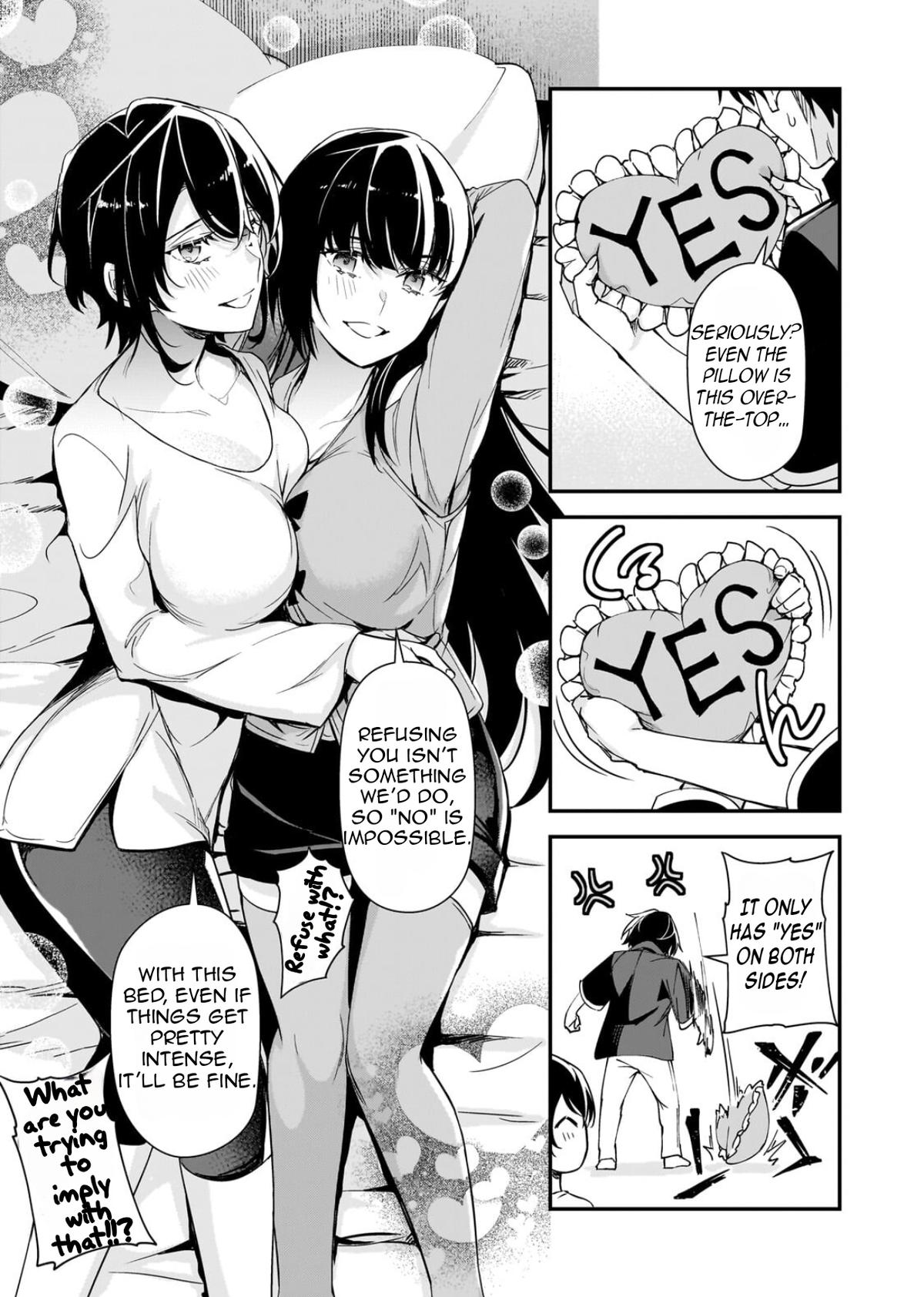 Ore ni Trauma wo Ataeta Joshi-tachi ga Chirachira Mitekuru kedo, Zannen desu ga Teokure desu Chapter 30.1 page 9 - 