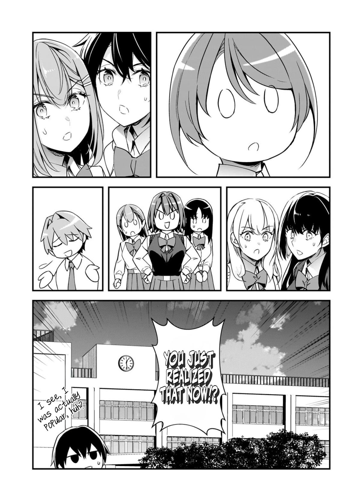 Ore ni Trauma wo Ataeta Joshi-tachi ga Chirachira Mitekuru kedo, Zannen desu ga Teokure desu Chapter 30.2 page 9 - 