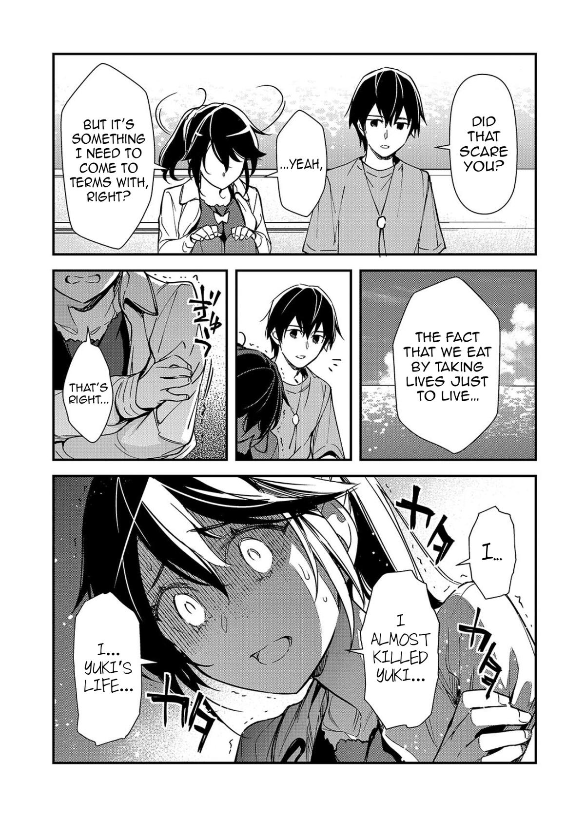 Ore ni Trauma wo Ataeta Joshi-tachi ga Chirachira Mitekuru kedo, Zannen desu ga Teokure desu Chapter 31.1 page 10 - 