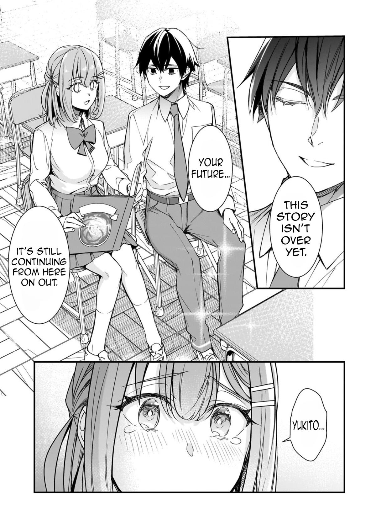 Ore ni Trauma wo Ataeta Joshi-tachi ga Chirachira Mitekuru kedo, Zannen desu ga Teokure desu Chapter 31.3 page 12 - 