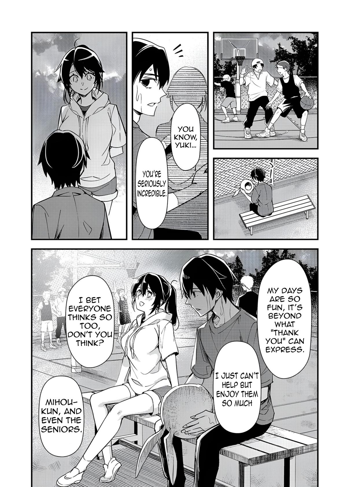 Ore ni Trauma wo Ataeta Joshi-tachi ga Chirachira Mitekuru kedo, Zannen desu ga Teokure desu Chapter 32.1 page 18 - 