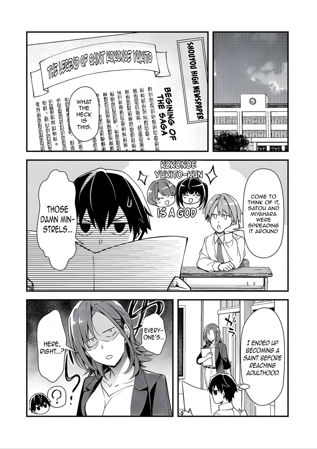 Ore ni Trauma wo Ataeta Joshi-tachi ga Chirachira Mitekuru kedo, Zannen desu ga Teokure desu Chapter 32.1 page 7 - 