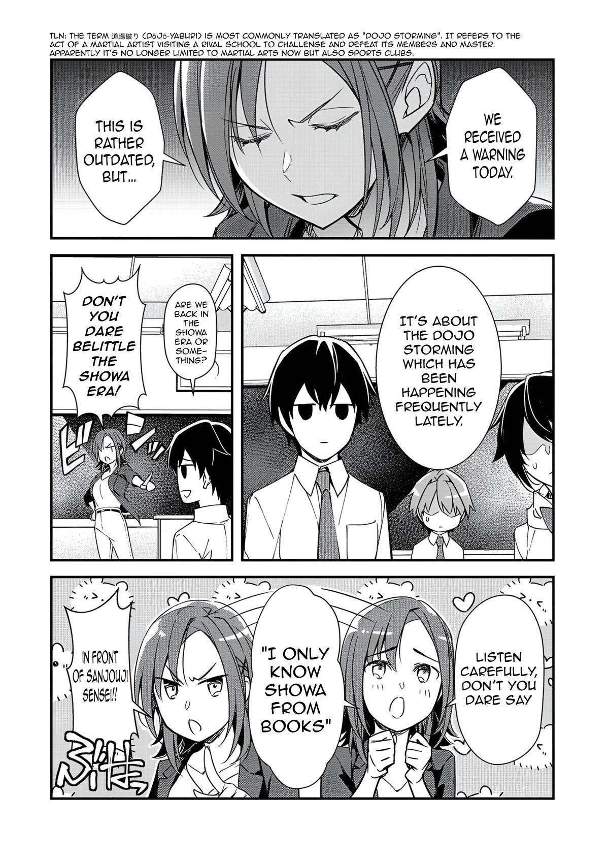 Ore ni Trauma wo Ataeta Joshi-tachi ga Chirachira Mitekuru kedo, Zannen desu ga Teokure desu Chapter 32.1 page 9 - 