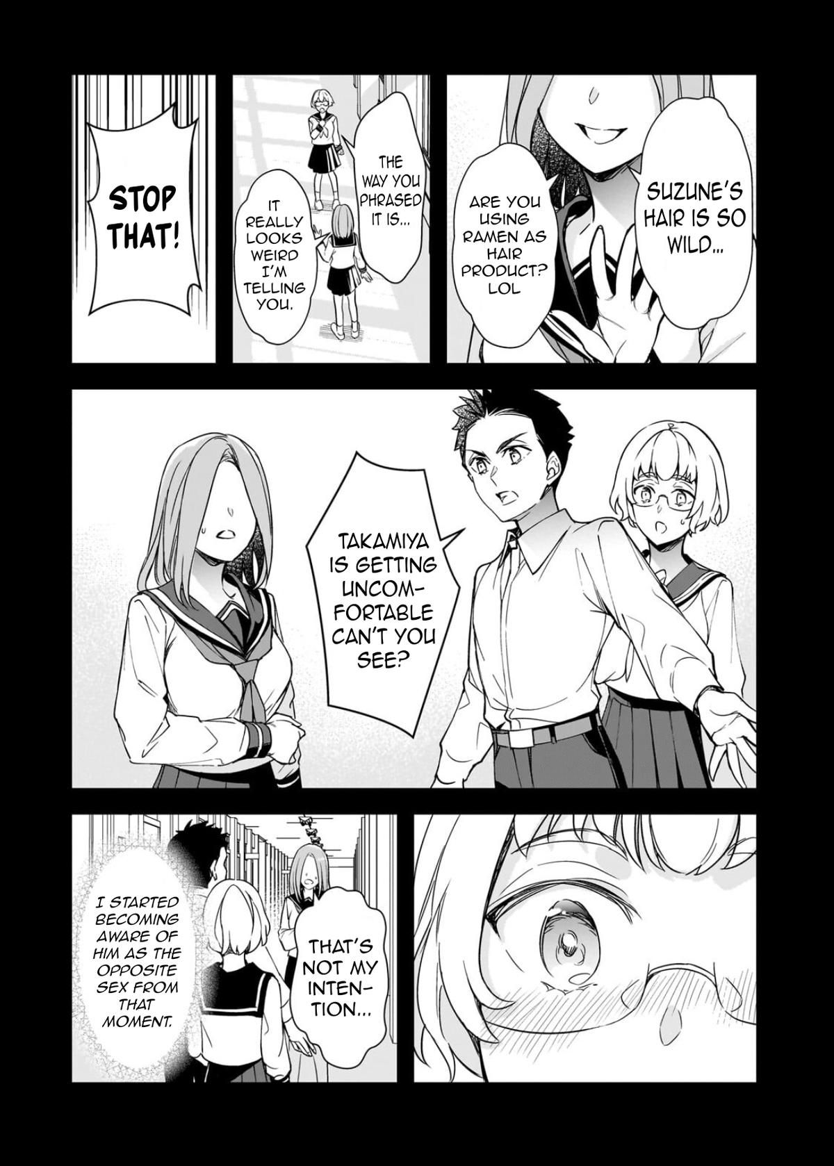 Ore ni Trauma wo Ataeta Joshi-tachi ga Chirachira Mitekuru kedo, Zannen desu ga Teokure desu Chapter 32.2 page 17 - 