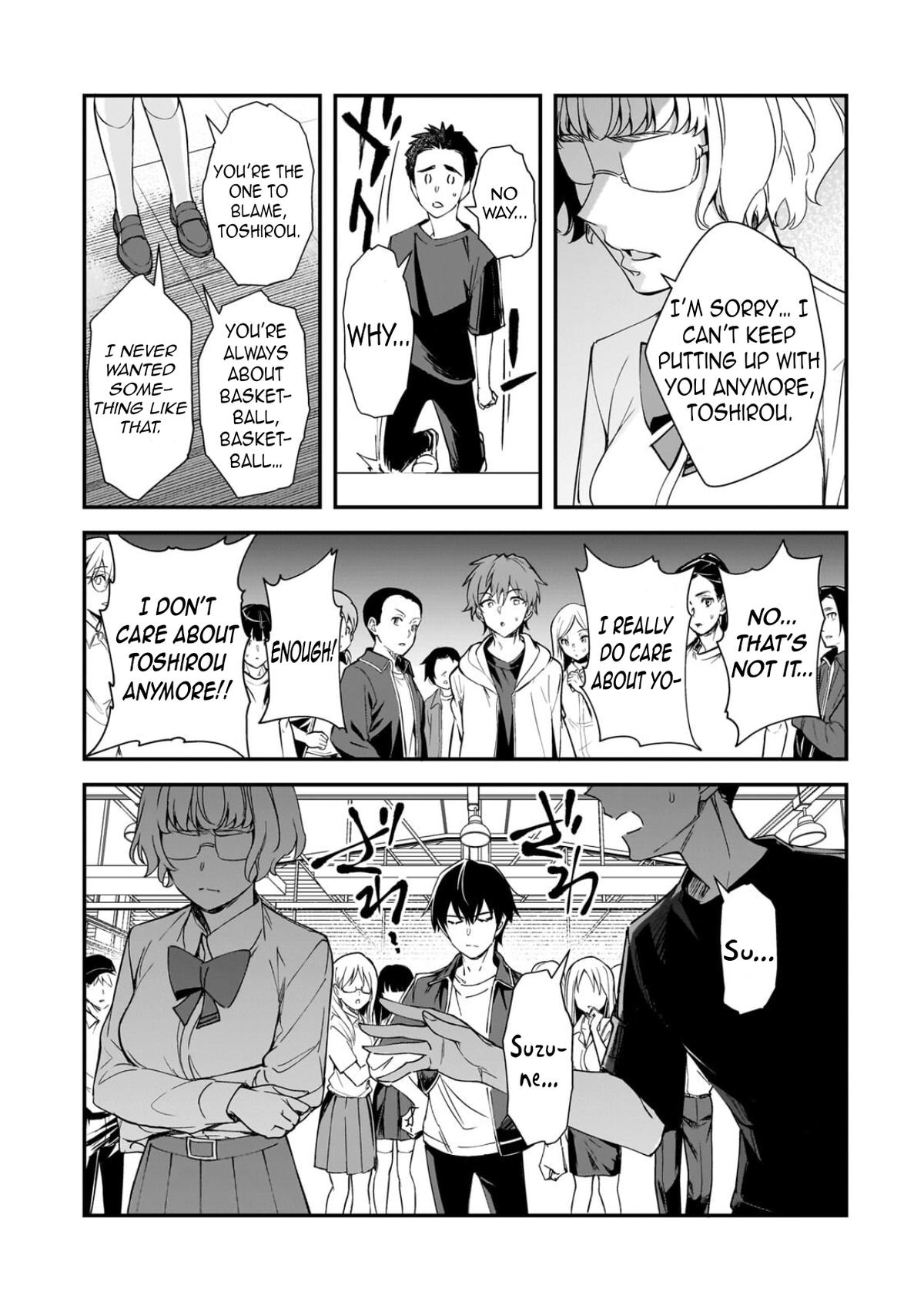 Ore ni Trauma wo Ataeta Joshi-tachi ga Chirachira Mitekuru kedo, Zannen desu ga Teokure desu Chapter 33.1 page 14 - 