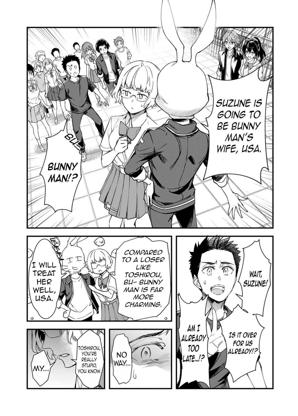 Ore ni Trauma wo Ataeta Joshi-tachi ga Chirachira Mitekuru kedo, Zannen desu ga Teokure desu Chapter 33.1 page 16 - 