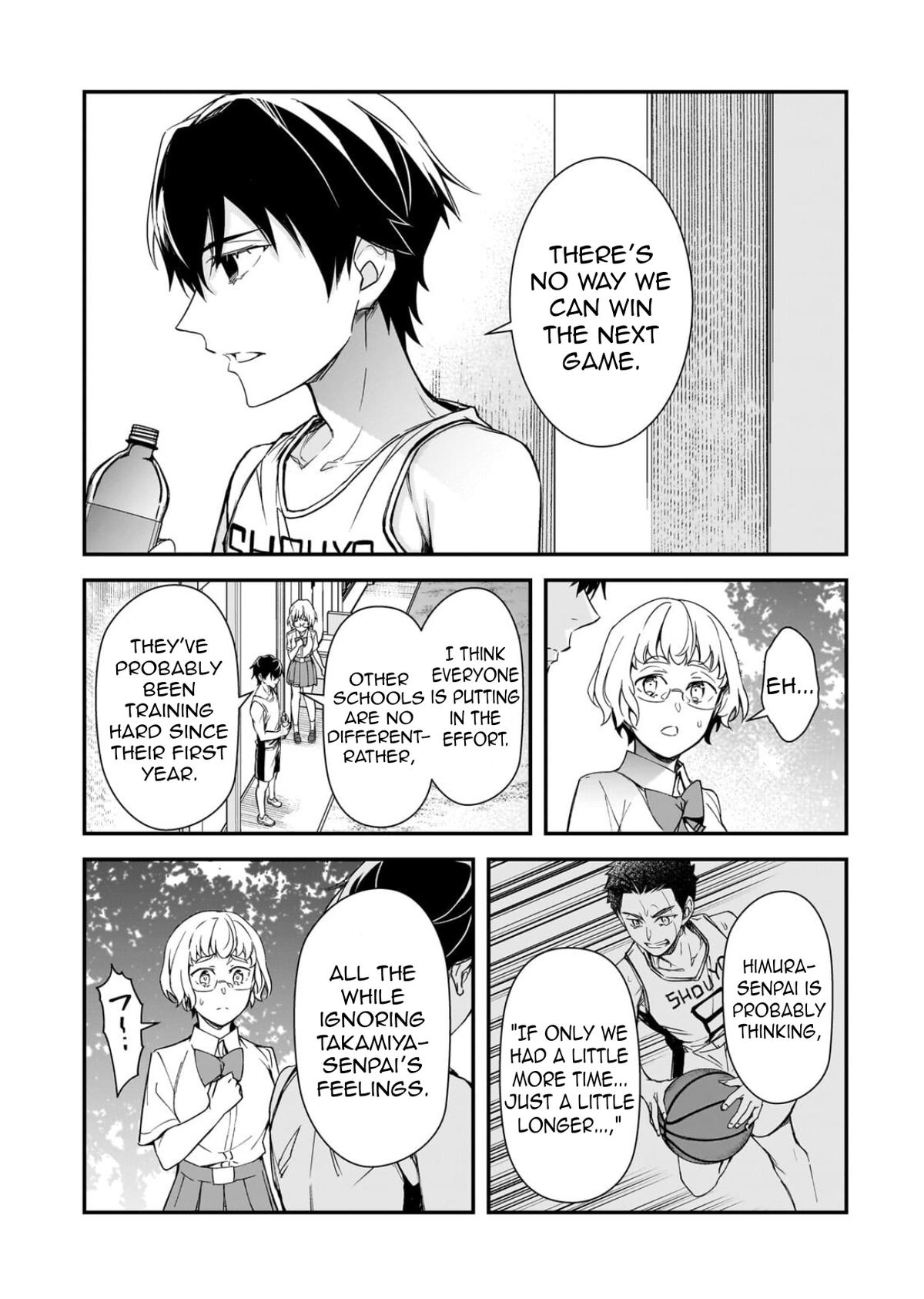 Ore ni Trauma wo Ataeta Joshi-tachi ga Chirachira Mitekuru kedo, Zannen desu ga Teokure desu Chapter 33.1 page 4 - 