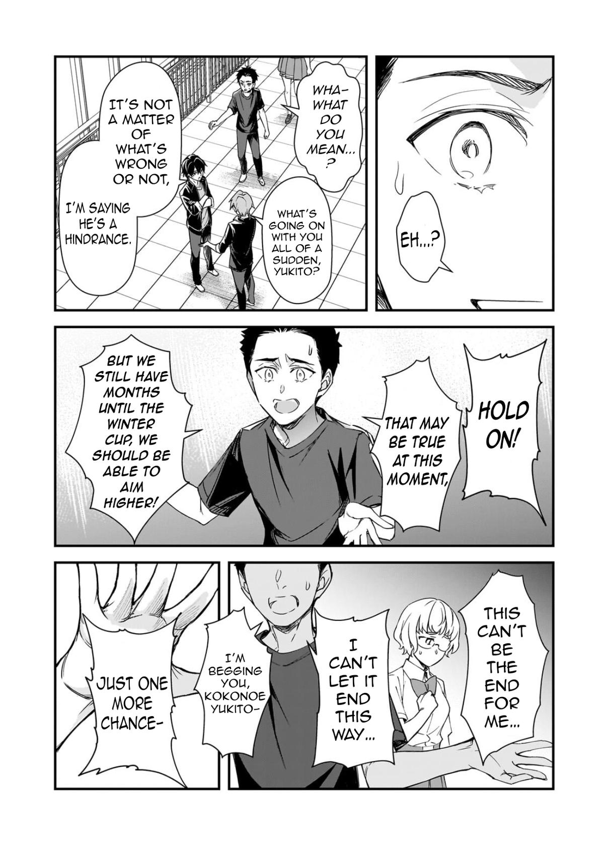 Ore ni Trauma wo Ataeta Joshi-tachi ga Chirachira Mitekuru kedo, Zannen desu ga Teokure desu Chapter 33.1 page 10 - 