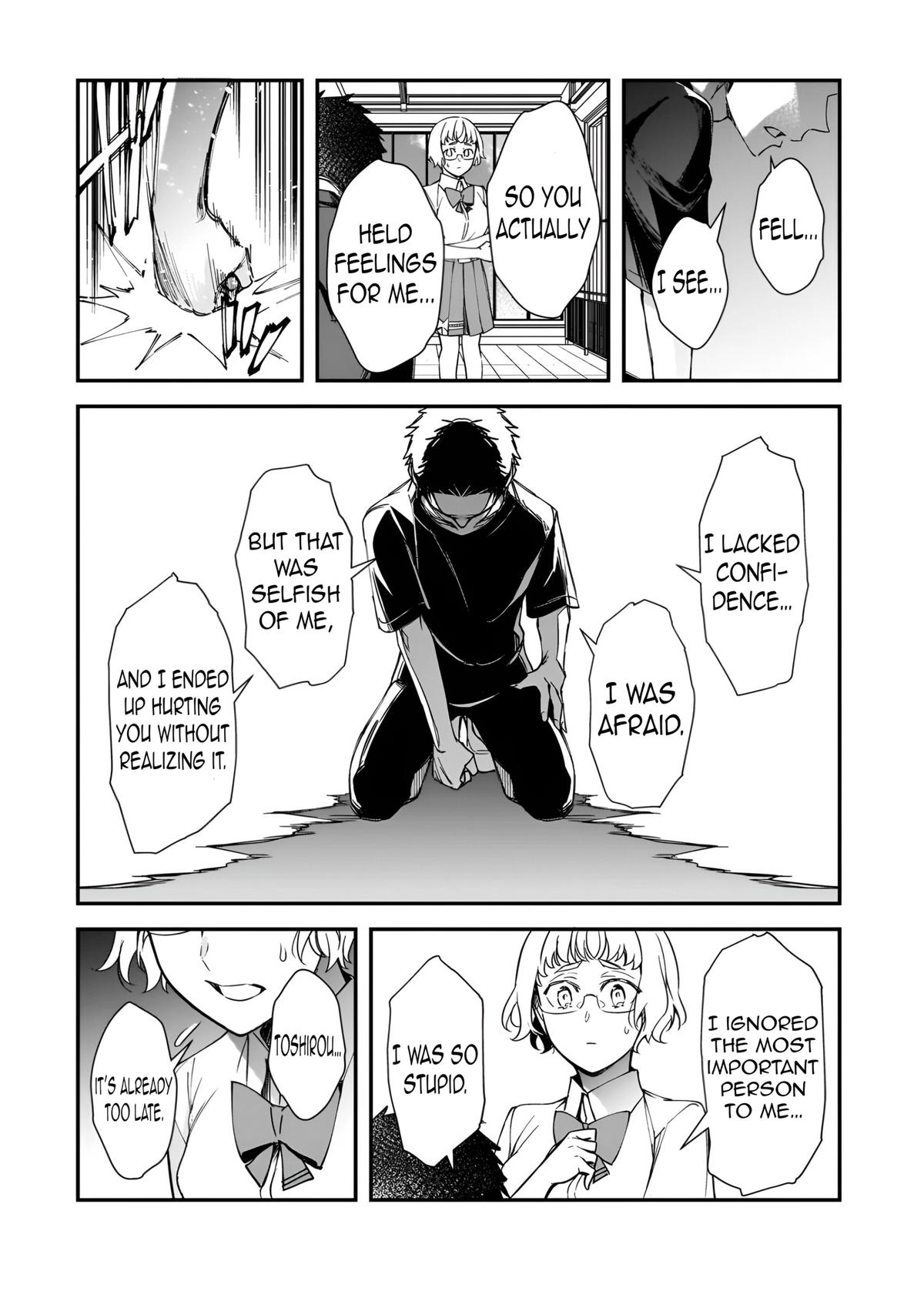 Ore ni Trauma wo Ataeta Joshi-tachi ga Chirachira Mitekuru kedo, Zannen desu ga Teokure desu Chapter 33.2 page 5 - 