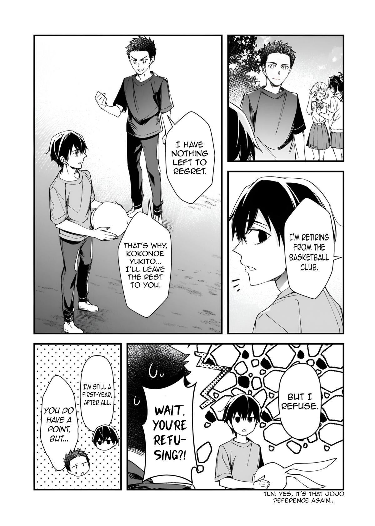 Ore ni Trauma wo Ataeta Joshi-tachi ga Chirachira Mitekuru kedo, Zannen desu ga Teokure desu Chapter 33.3 page 13 - 