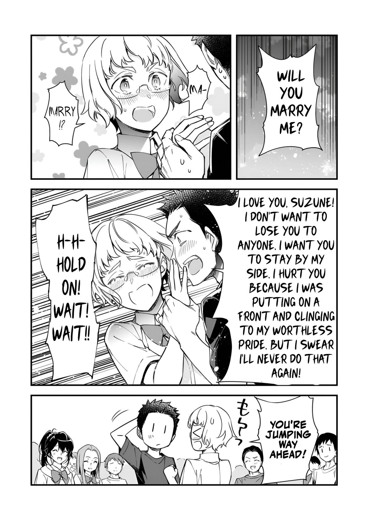 Ore ni Trauma wo Ataeta Joshi-tachi ga Chirachira Mitekuru kedo, Zannen desu ga Teokure desu Chapter 33.3 page 10 - 