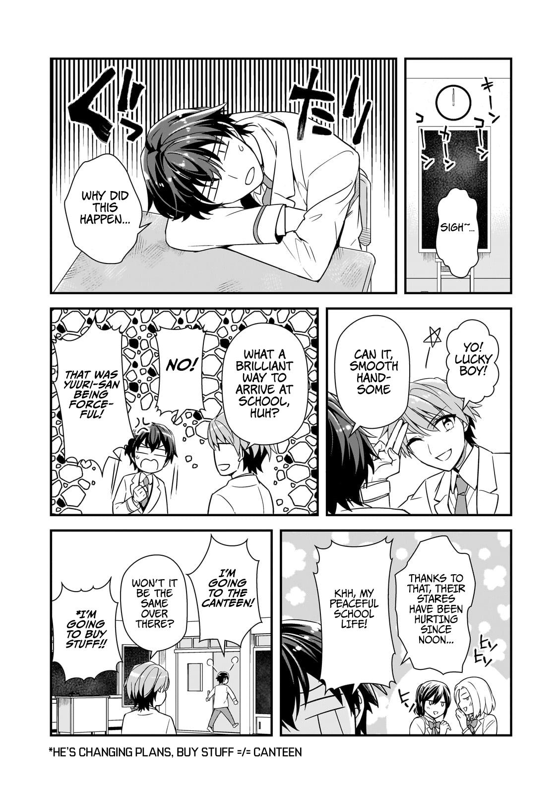 Ore ni Trauma wo Ataeta Joshi-tachi ga Chirachira Mitekuru kedo, Zannen desu ga Teokure desu Chapter 5 page 5 - 