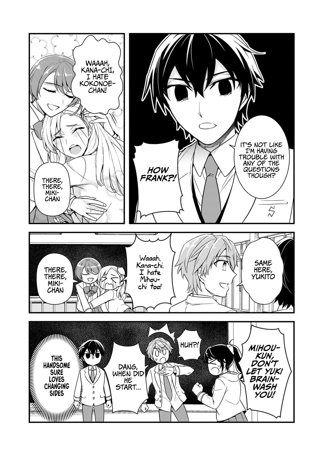 Ore ni Trauma wo Ataeta Joshi-tachi ga Chirachira Mitekuru kedo, Zannen desu ga Teokure desu Chapter 6 page 24 - 