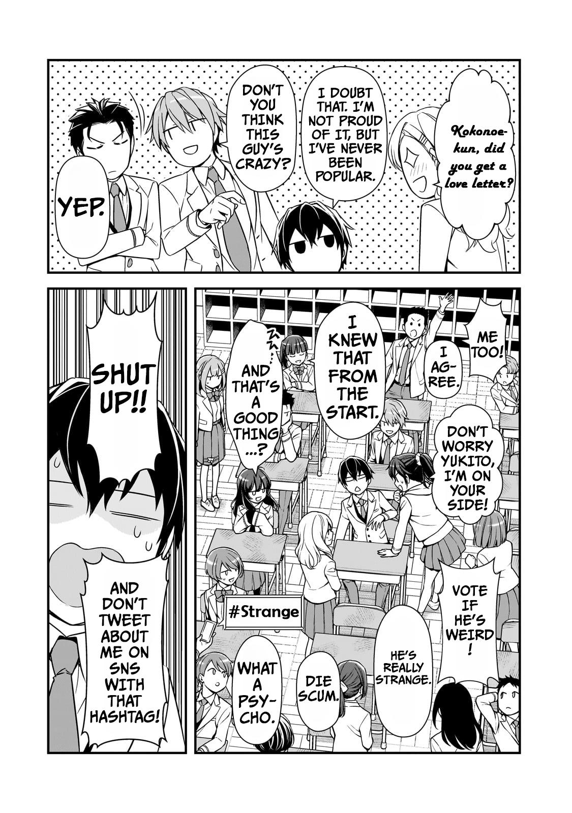 Ore ni Trauma wo Ataeta Joshi-tachi ga Chirachira Mitekuru kedo, Zannen desu ga Teokure desu Chapter 9 page 13 - 