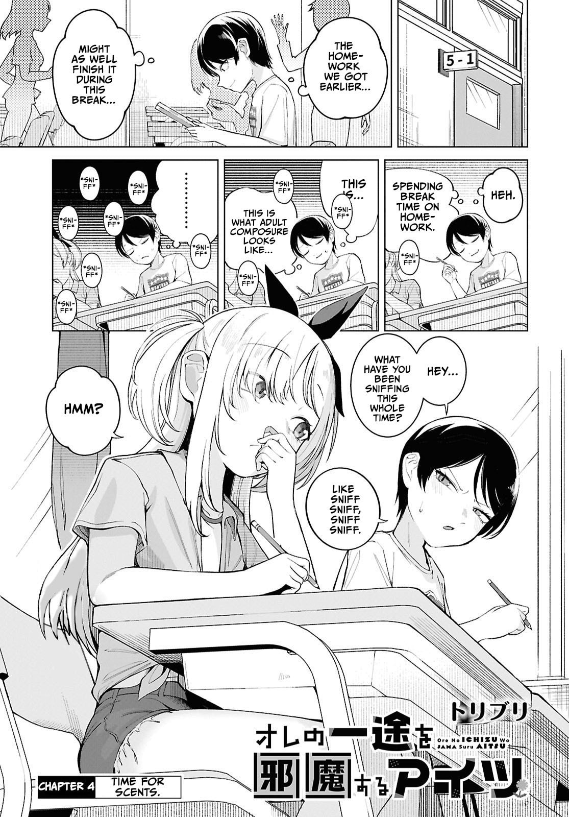 Ore no Ichizu wo Jama Suru Aitsu Chapter 4 page 1 - 