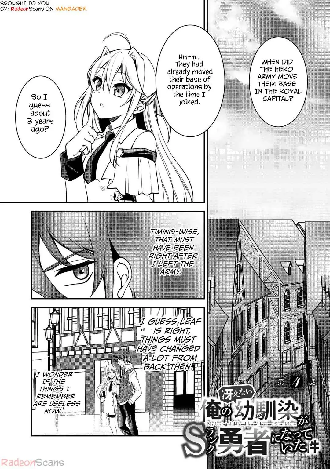 Ore no Saenai Osananajimi ga S-Rank Yuusha ni Natteita Ken Chapter 4 page 1 - 