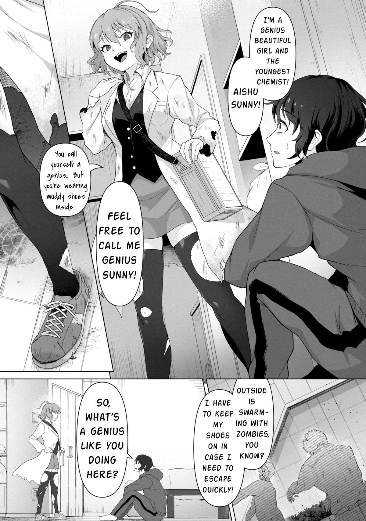 Ore no Vaccine dake ga Zombie shita Sekai wo Sukueru Chapter 1 page 12 - 