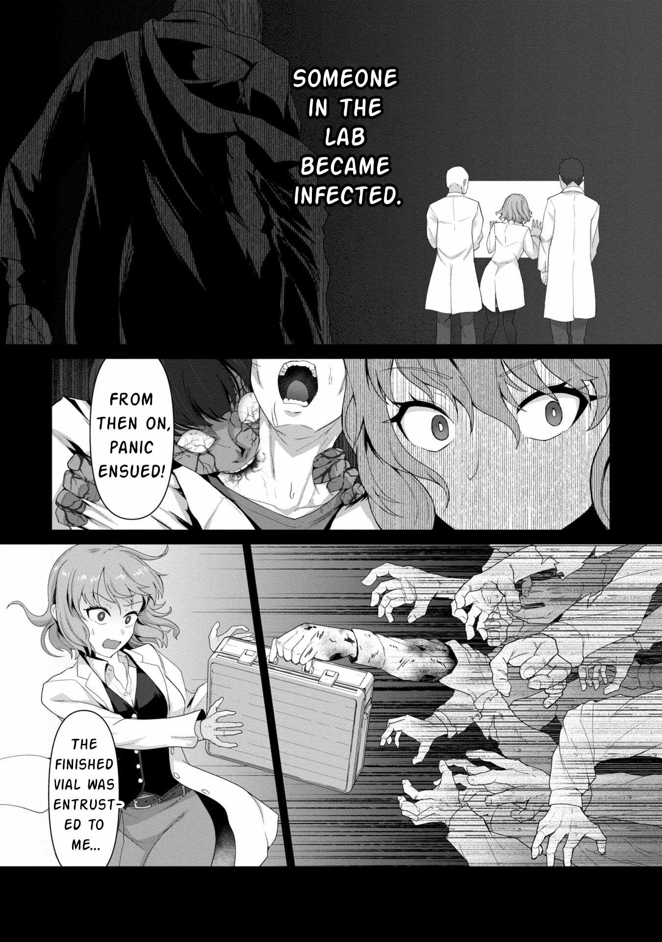 Ore no vaccine dake ga zonbi-ka shita sekai o sukueru Chapter 1 page 17 - 