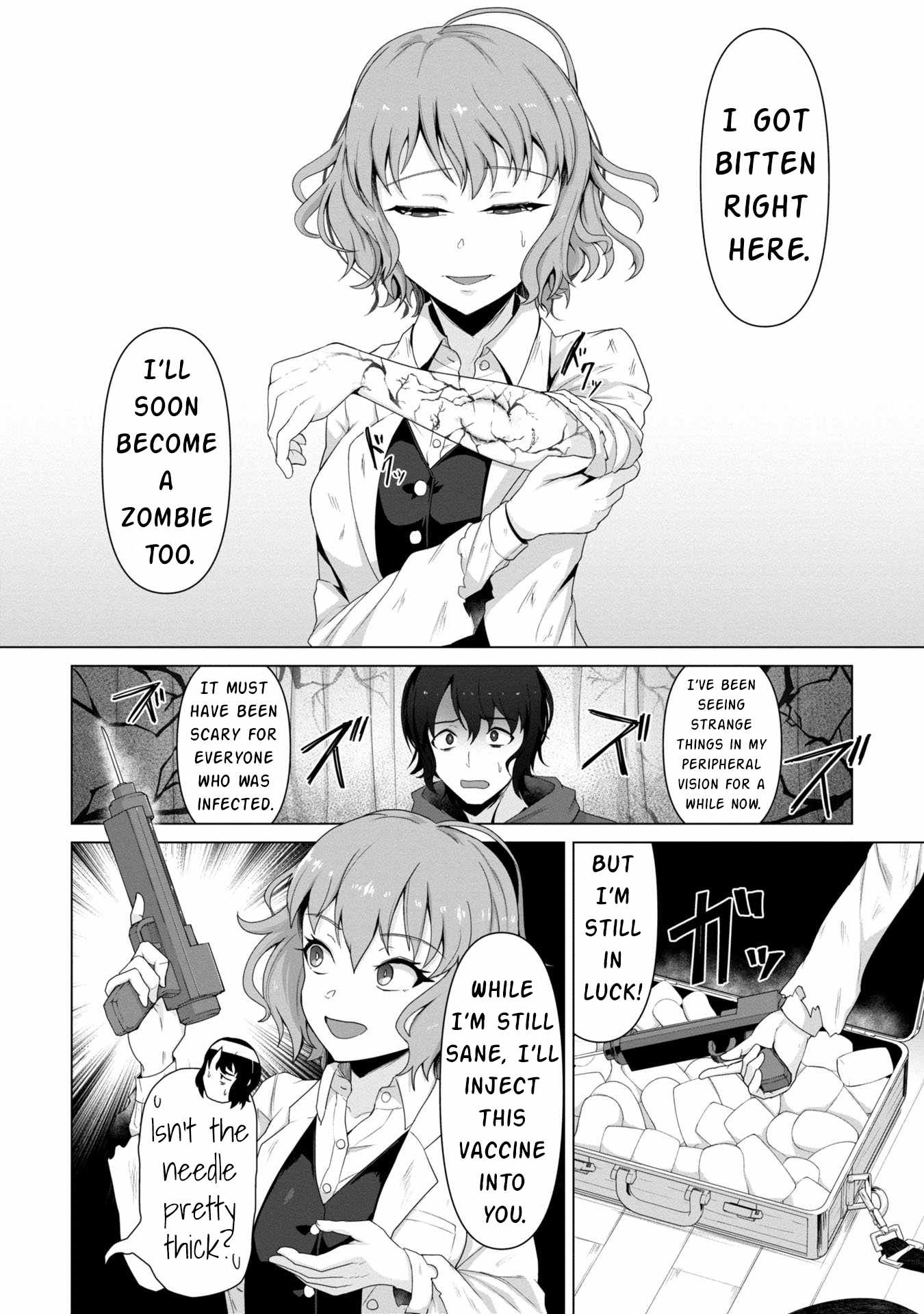 Ore no vaccine dake ga zonbi-ka shita sekai o sukueru Chapter 1 page 20 - 