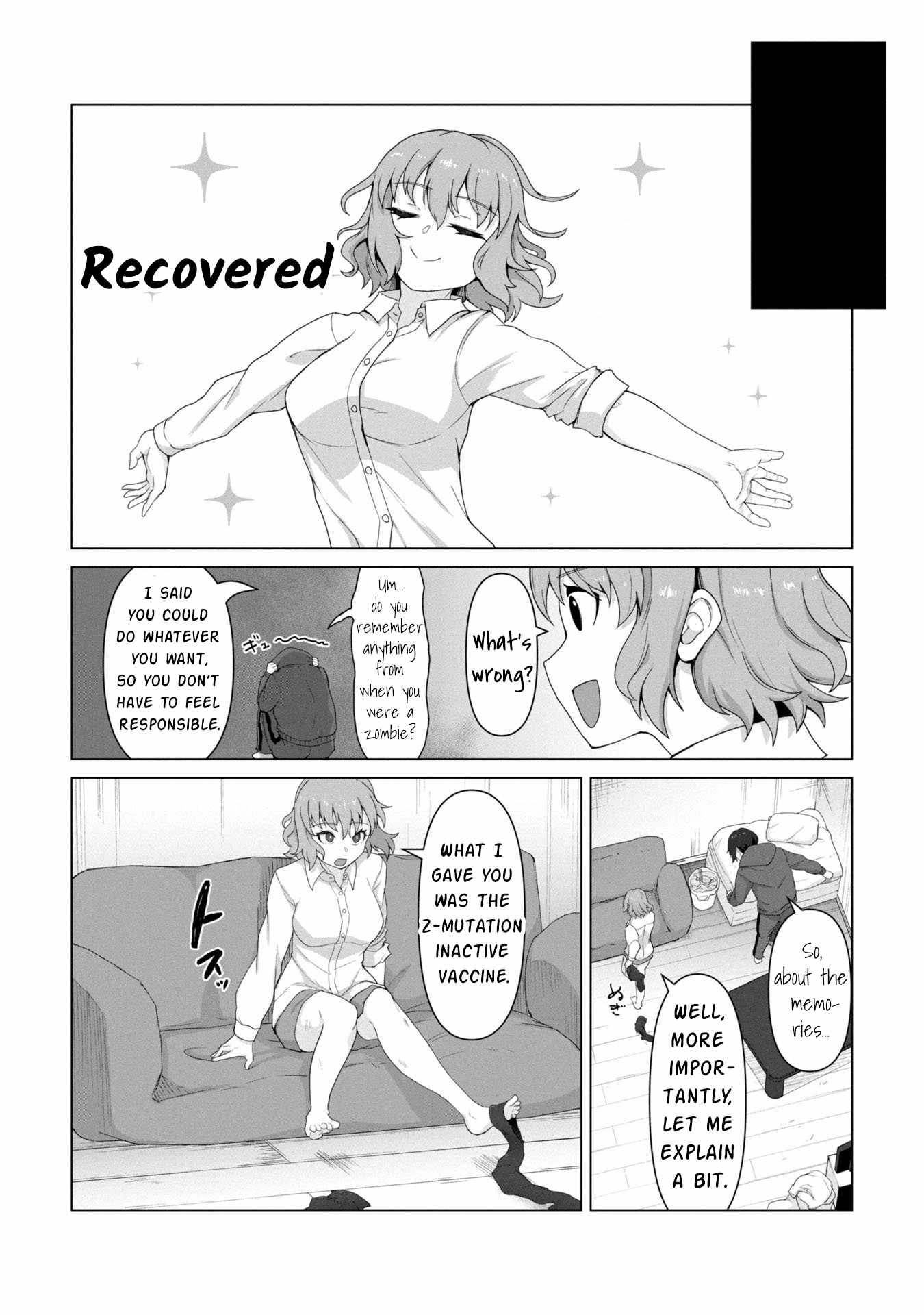 Ore no vaccine dake ga zonbi-ka shita sekai o sukueru Chapter 1 page 48 - 