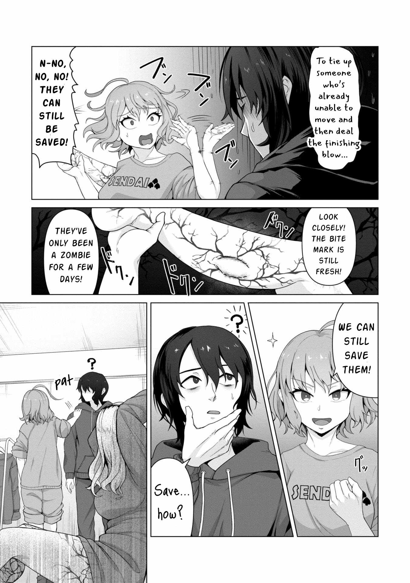Ore no vaccine dake ga zonbi-ka shita sekai o sukueru Chapter 2 page 15 - 