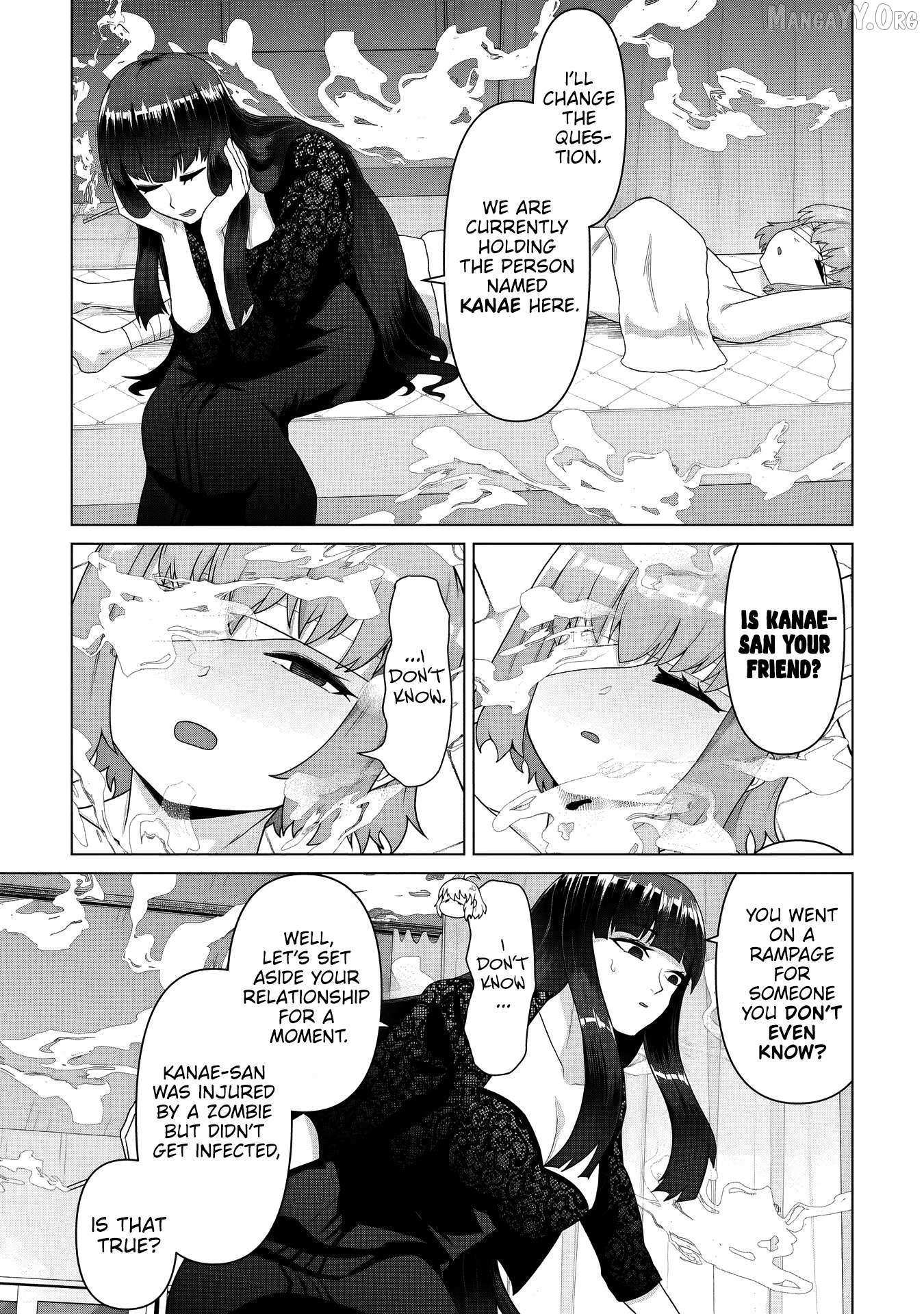 Ore no vaccine dake ga zonbi-ka shita sekai o sukueru Chapter 34 page 10 - 