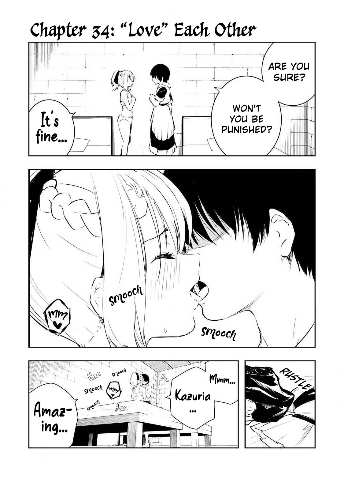 Ore no Yubisaki de Nureru sekai Chapter 34 page 2 - 
