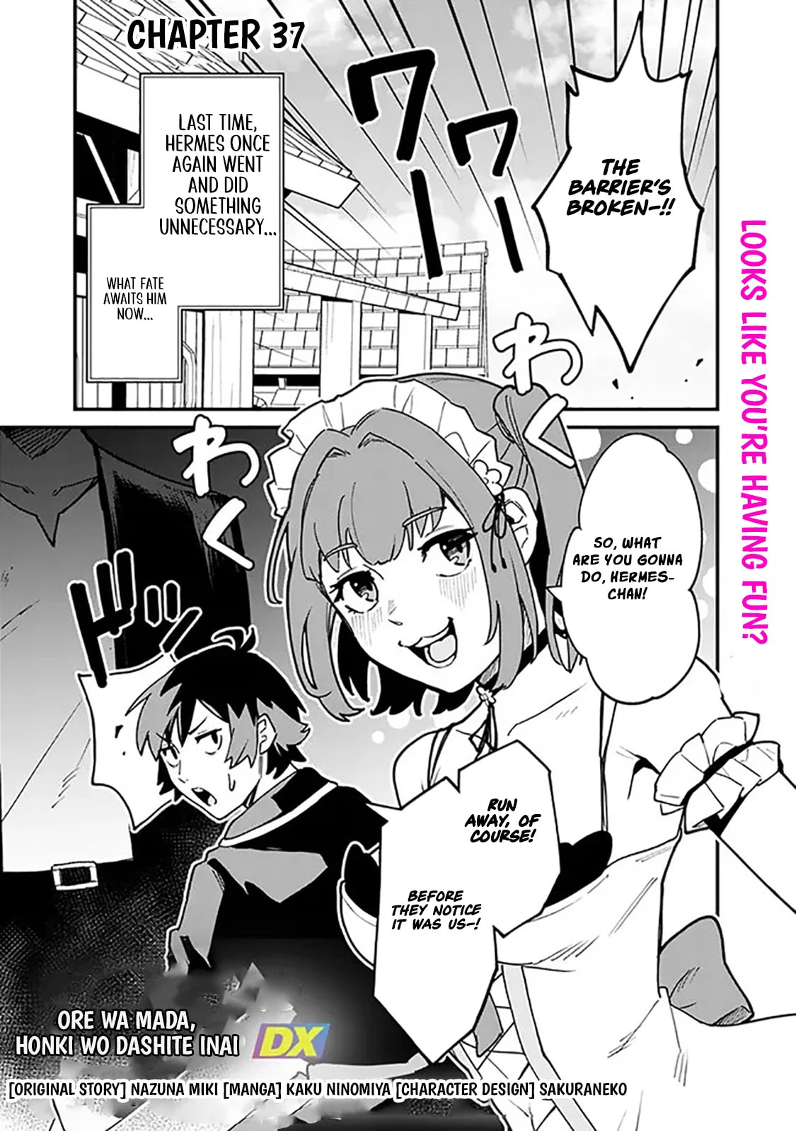 Ore wa Mada, Honki o Dashite Inai Chapter 37 page 2 - 
