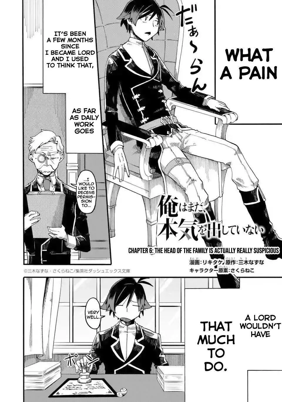Ore wa Mada, Honki o Dashite Inai Chapter 6 page 3 - 