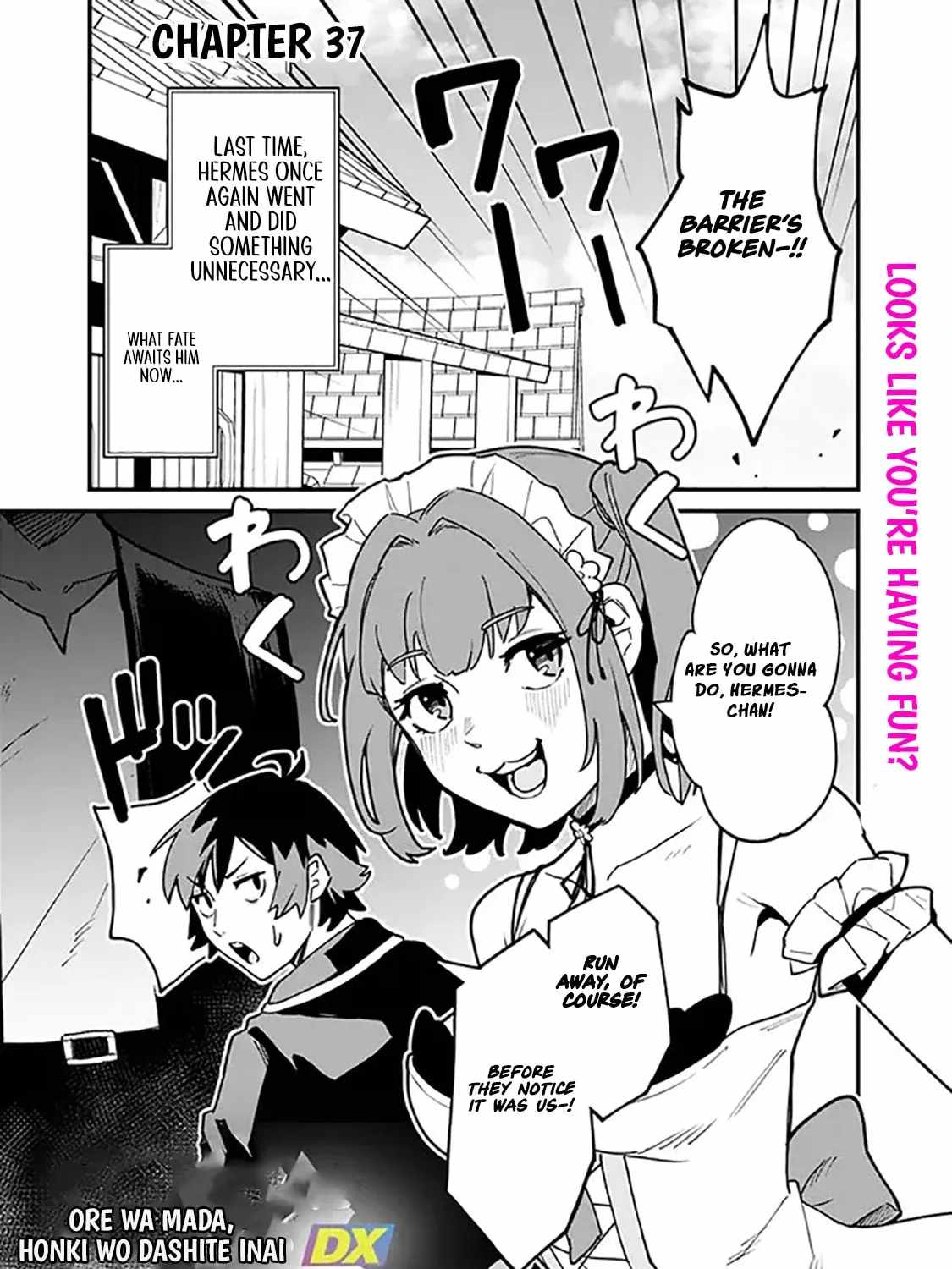 Ore wa Mada, Honki wo Dashite Inai DX Chapter 37 page 2 - 
