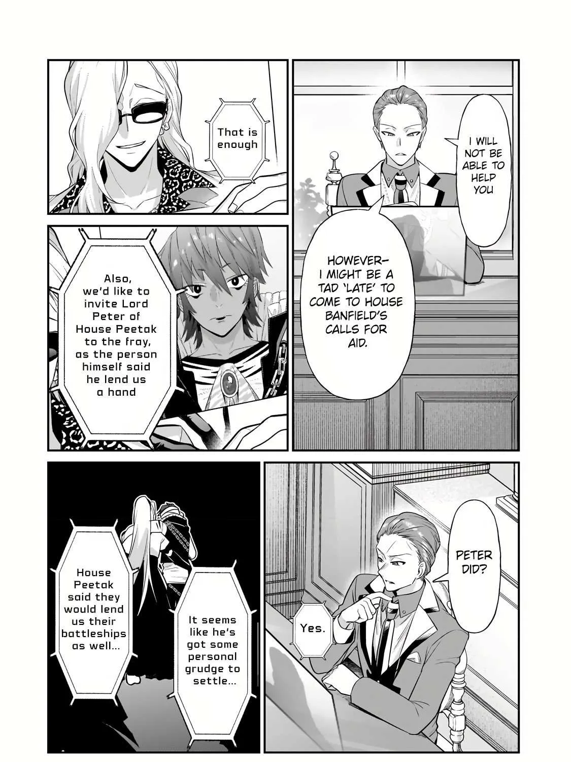 Ore wa Seikan Kokka no Akutoku Ryoshu Chapter 20.1 page 8 - 