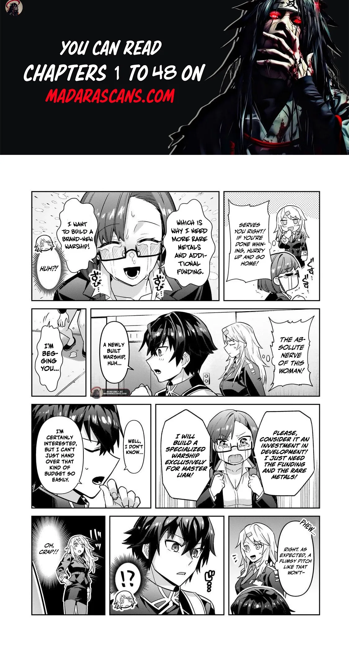 Ore wa Seikan Kokka no Akutoku Ryoshu Chapter 44.2 page 1 - 