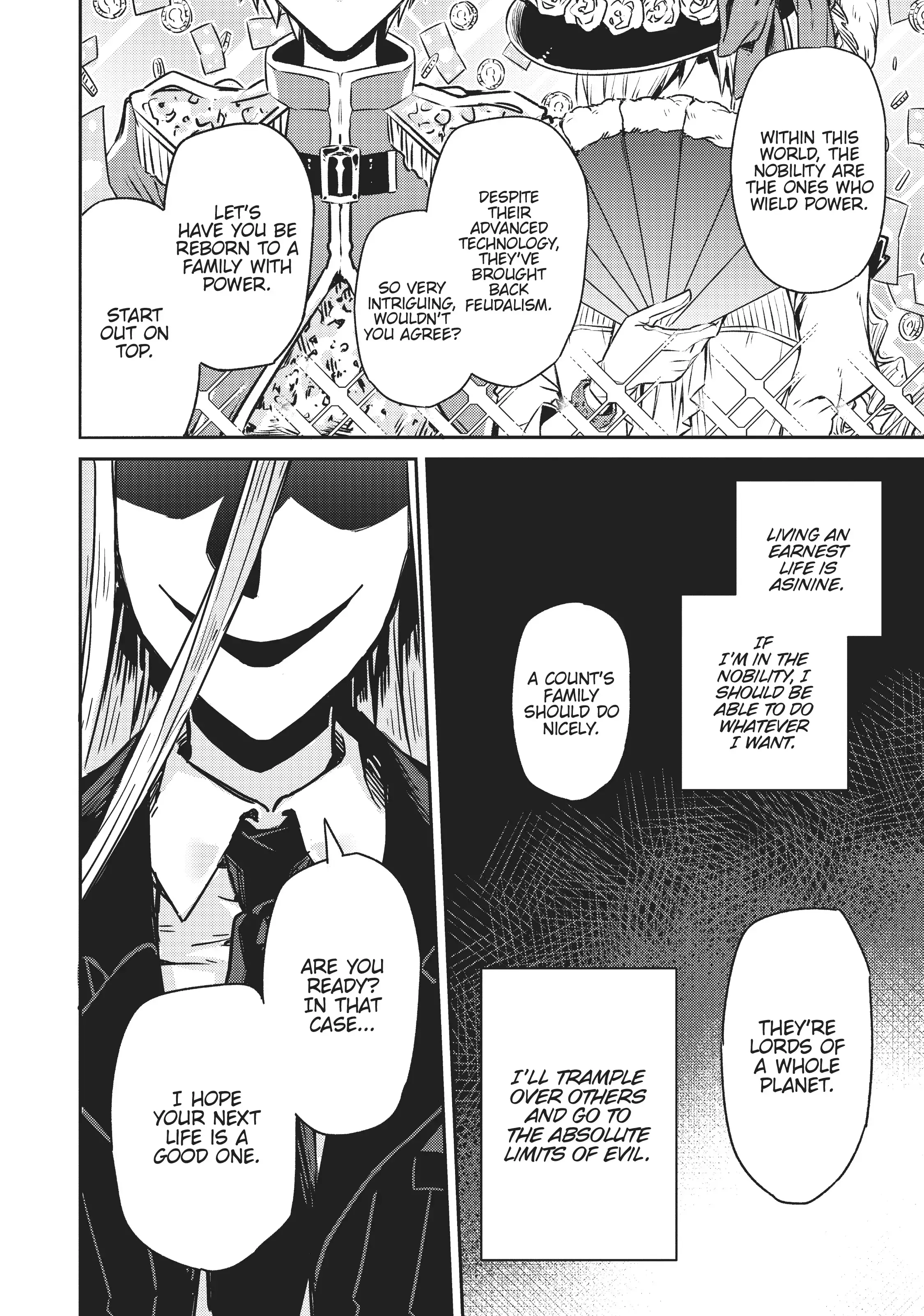 Ore wa Seikan Kokka no Akutoku Ryoushu! Chapter 1 page 22 - 