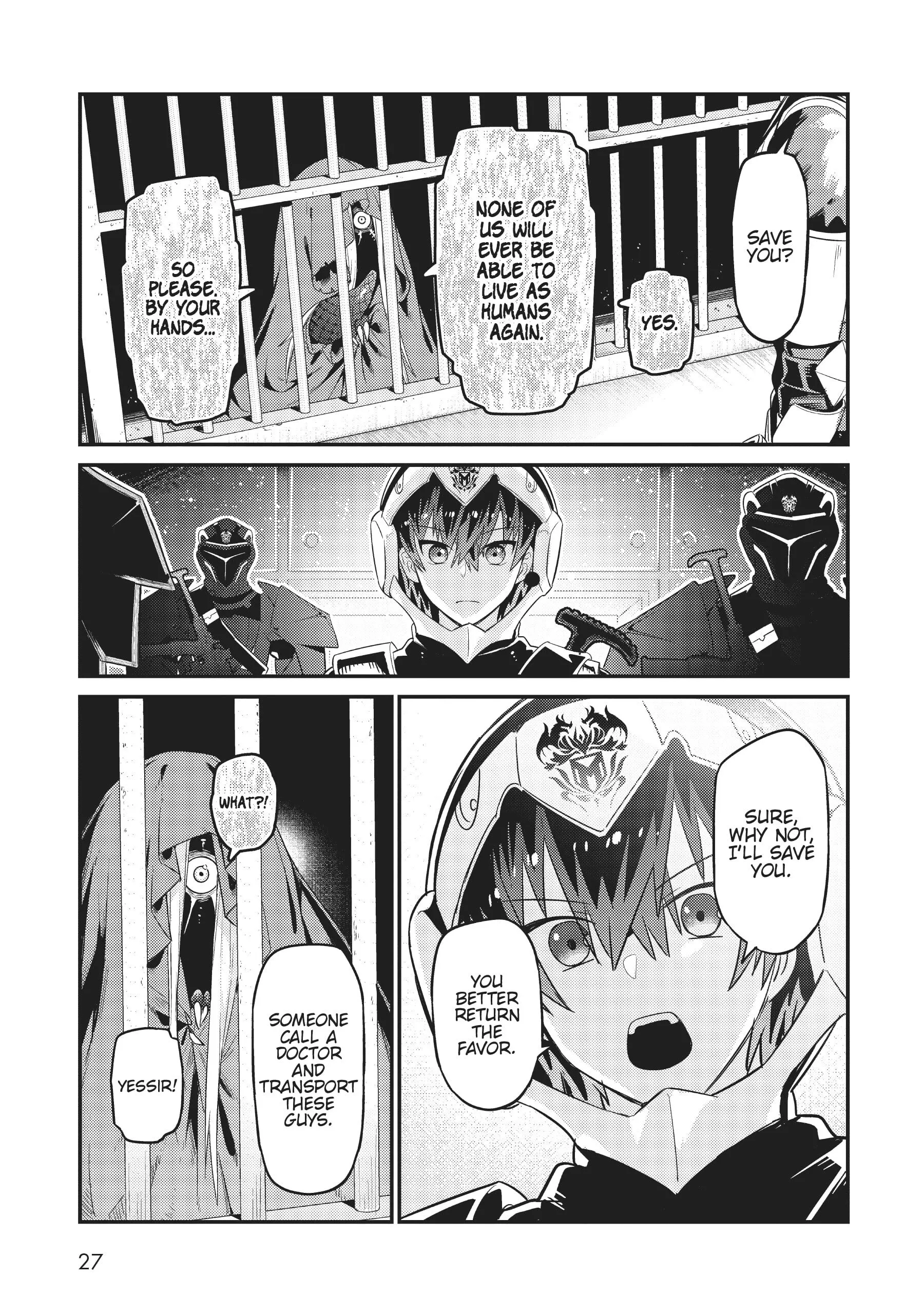 Ore wa Seikan Kokka no Akutoku Ryoushu! Chapter 11 page 28 - 