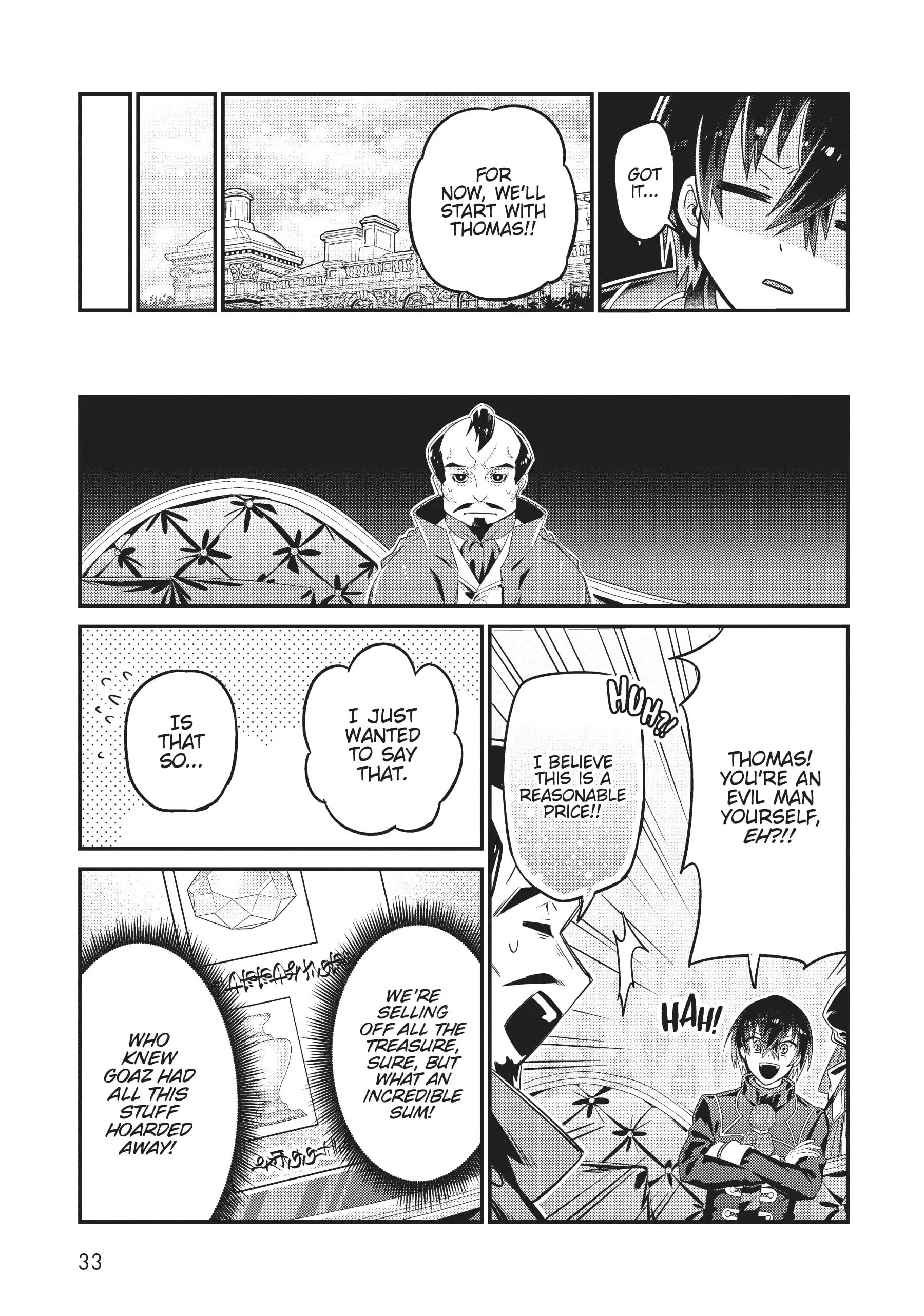 Ore wa Seikan Kokka no Akutoku Ryoushu! Chapter 11 page 34 - 
