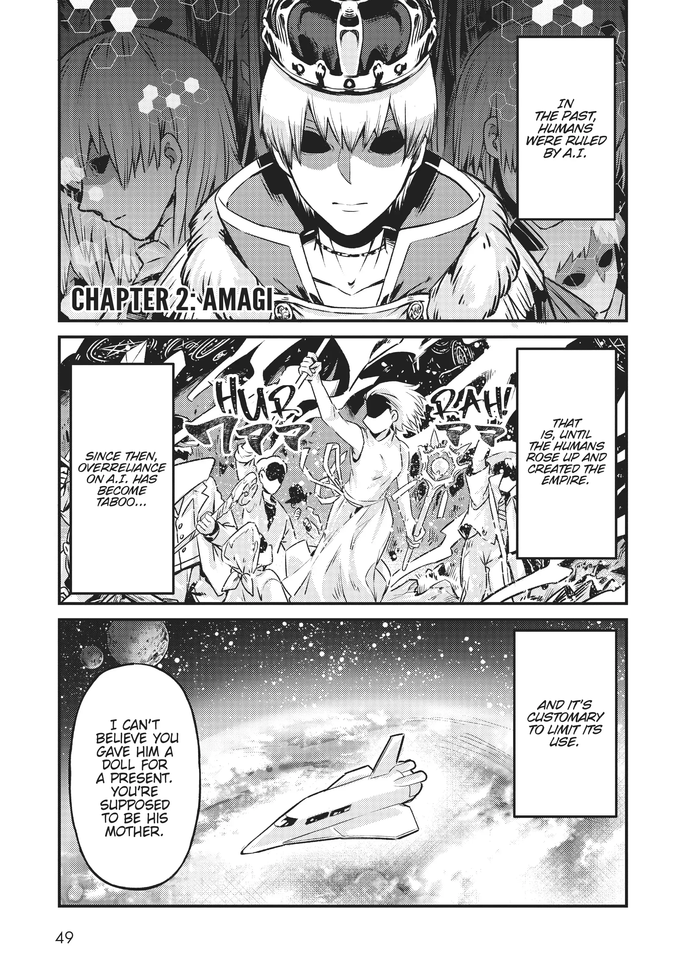 Ore wa Seikan Kokka no Akutoku Ryoushu! Chapter 2 page 1 - 