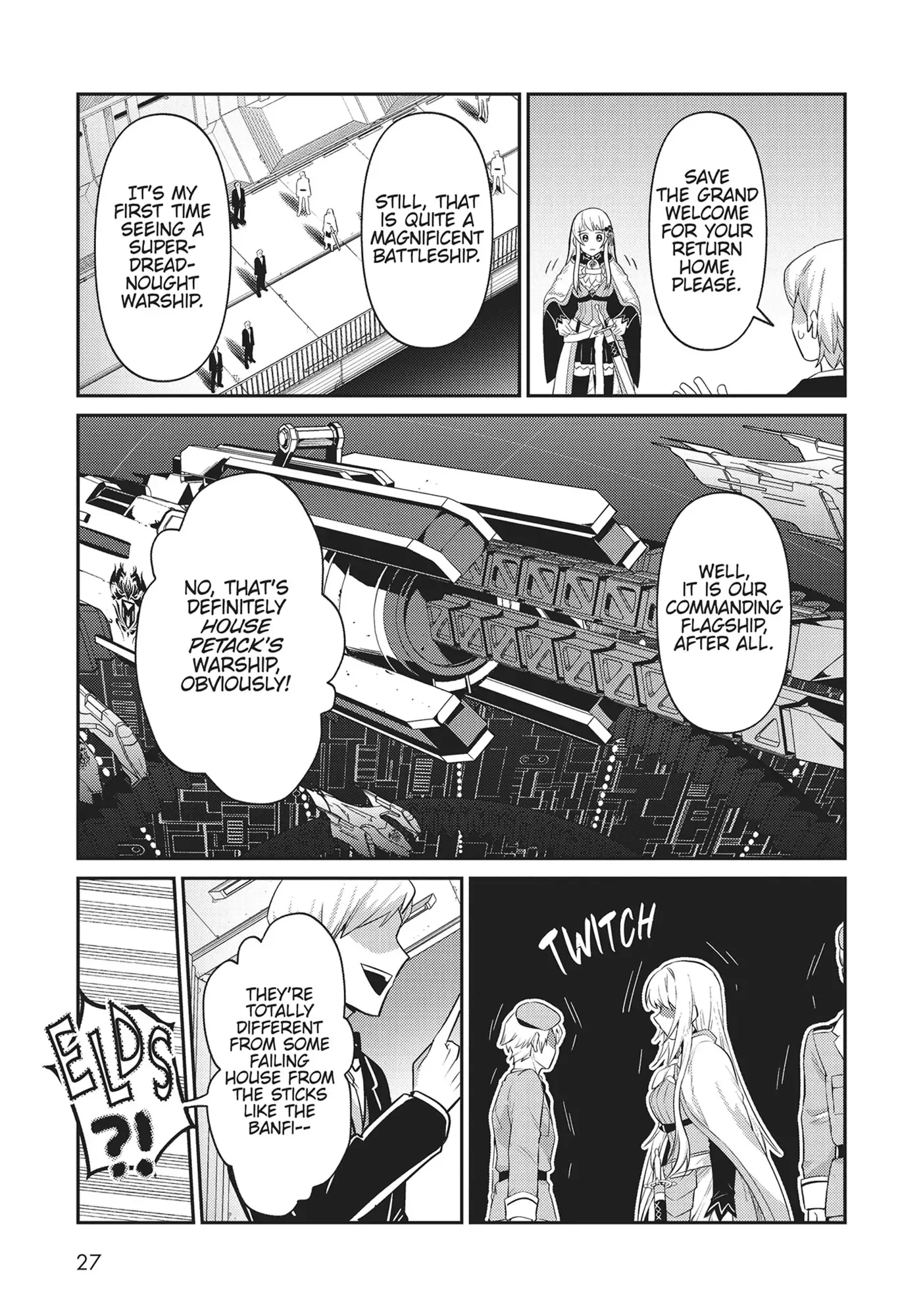 Ore wa Seikan Kokka no Akutoku Ryoushu! Chapter 21 page 27 - 