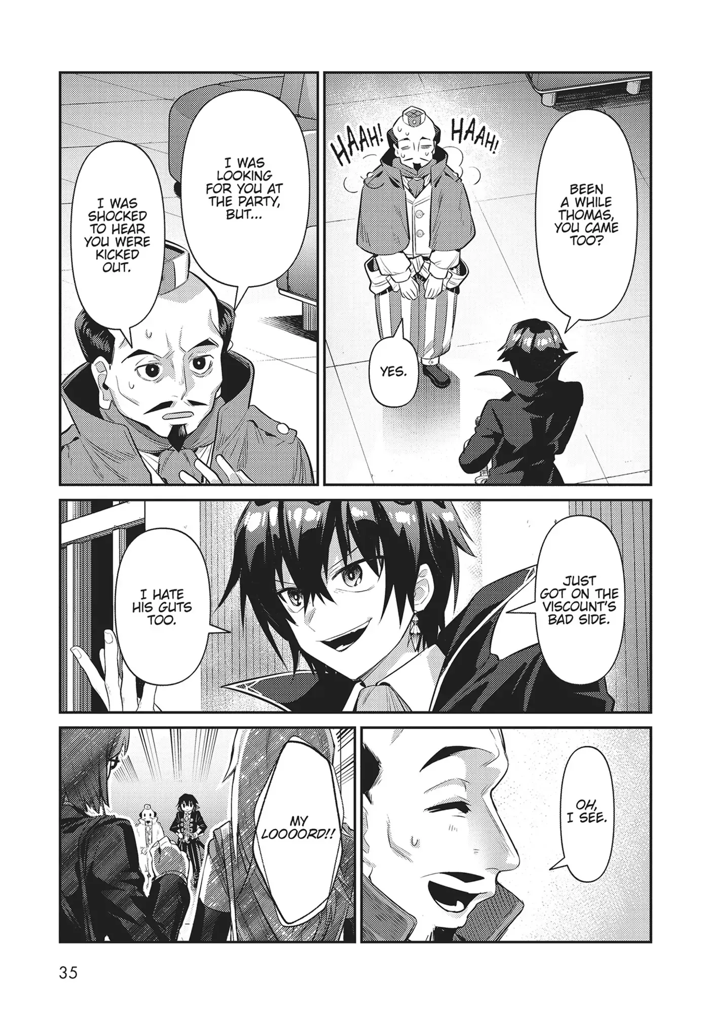 Ore wa Seikan Kokka no Akutoku Ryoushu! Chapter 22 page 3 - 