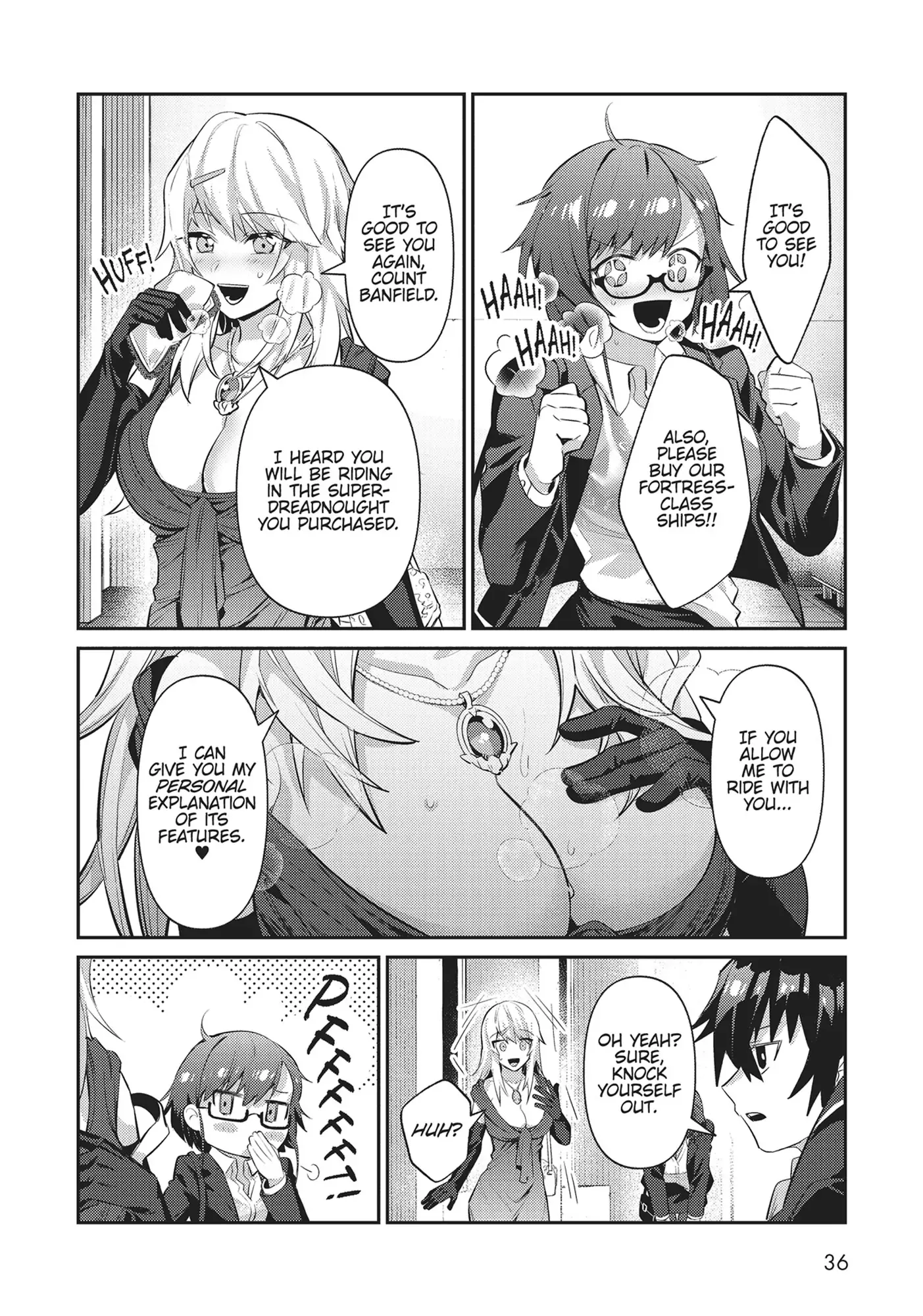 Ore wa Seikan Kokka no Akutoku Ryoushu! Chapter 22 page 4 - 