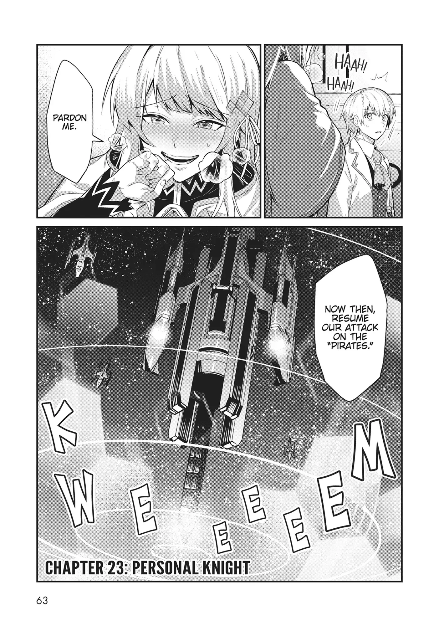 Ore wa Seikan Kokka no Akutoku Ryoushu! Chapter 23 page 1 - 