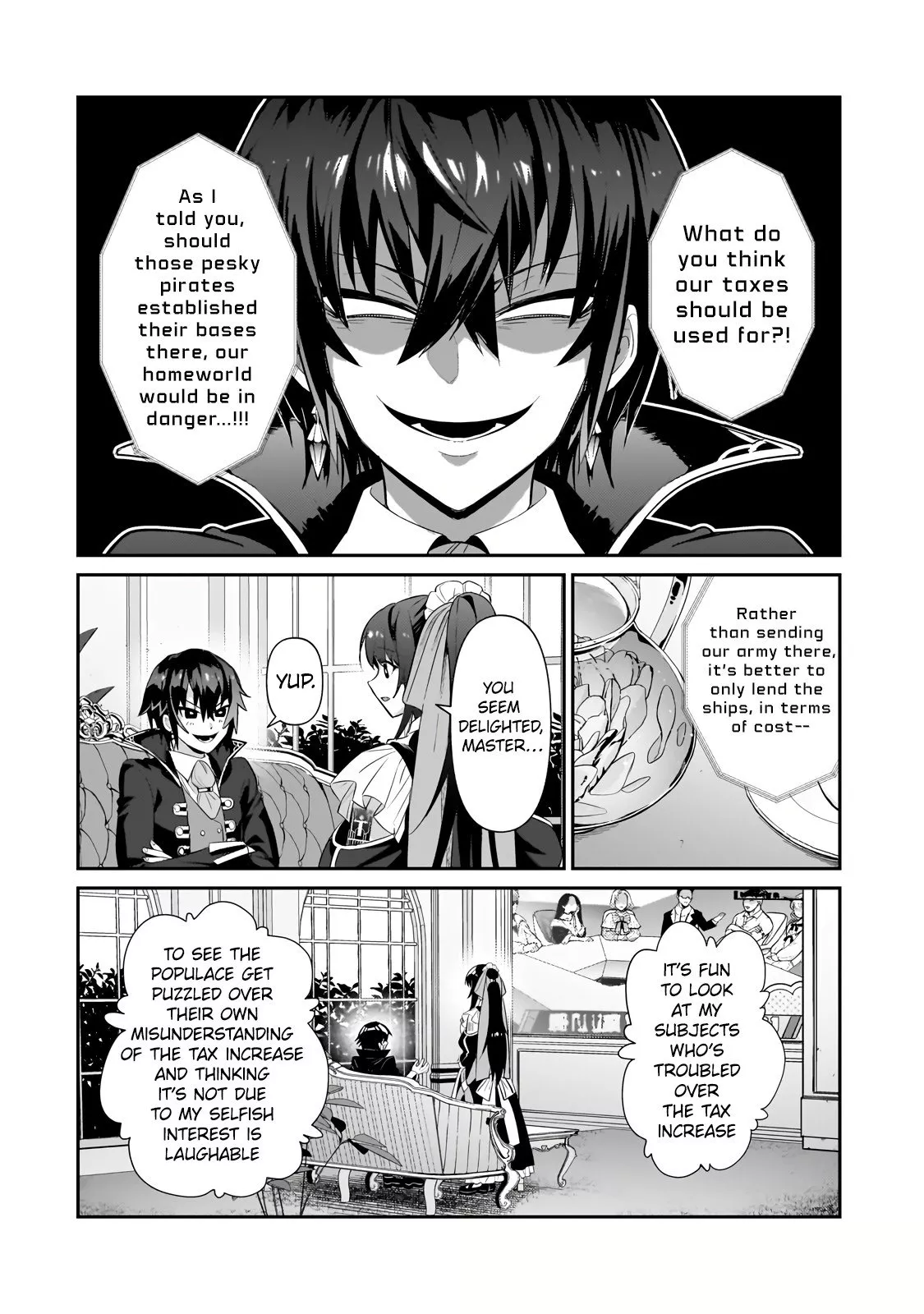 Ore wa Seikan Kokka no Akutoku Ryoushu! Chapter 25.3 page 3 - 