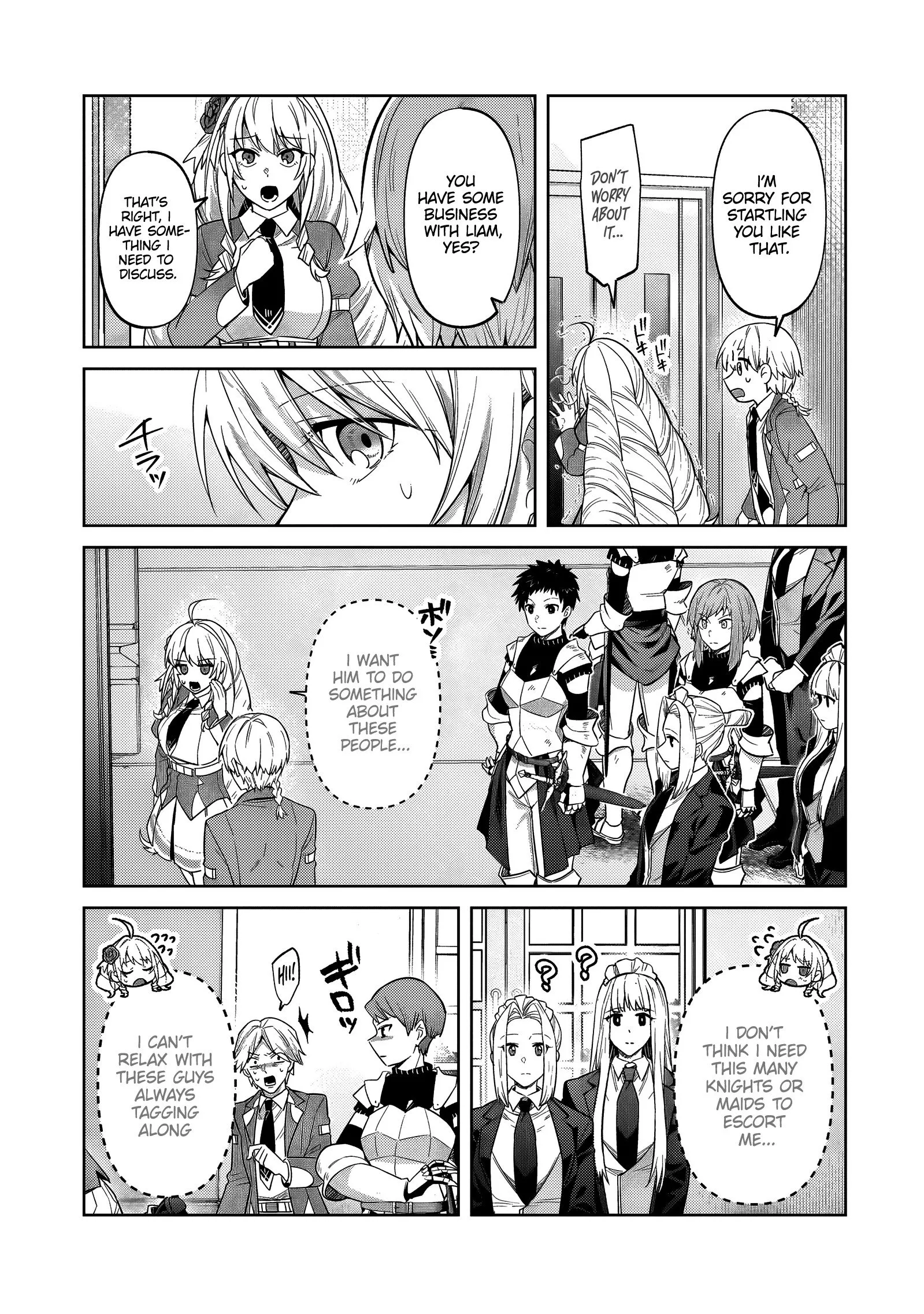 Ore wa Seikan Kokka no Akutoku Ryoushu! Chapter 35.1 page 10 - 